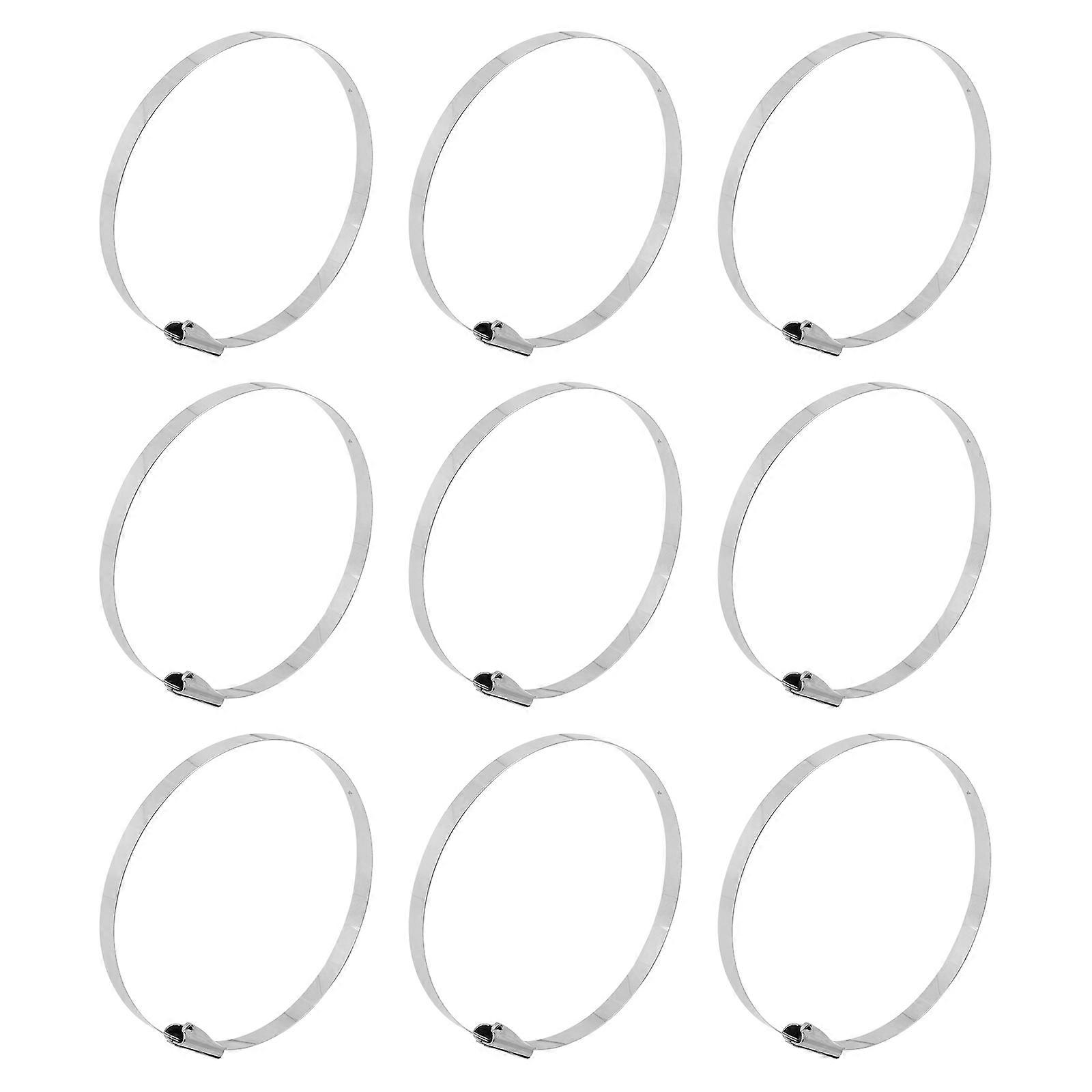Multipurpose Cable Ties Stainless Steel Ties For Wire Management 100Pcs