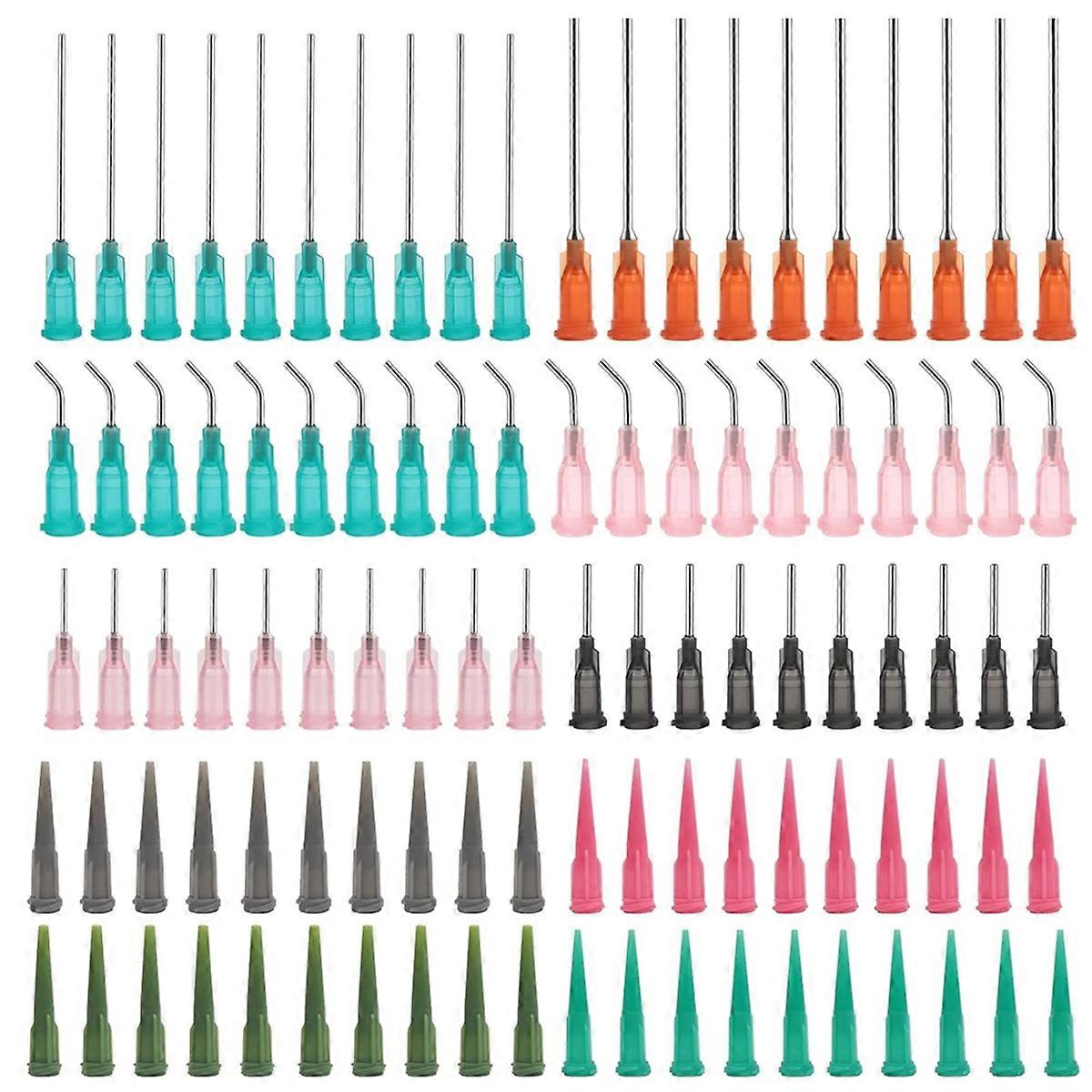 Different Gauge Blunt Tip Dispensing Needles & Luer Lock Needle -for Refilling Liquid Inks