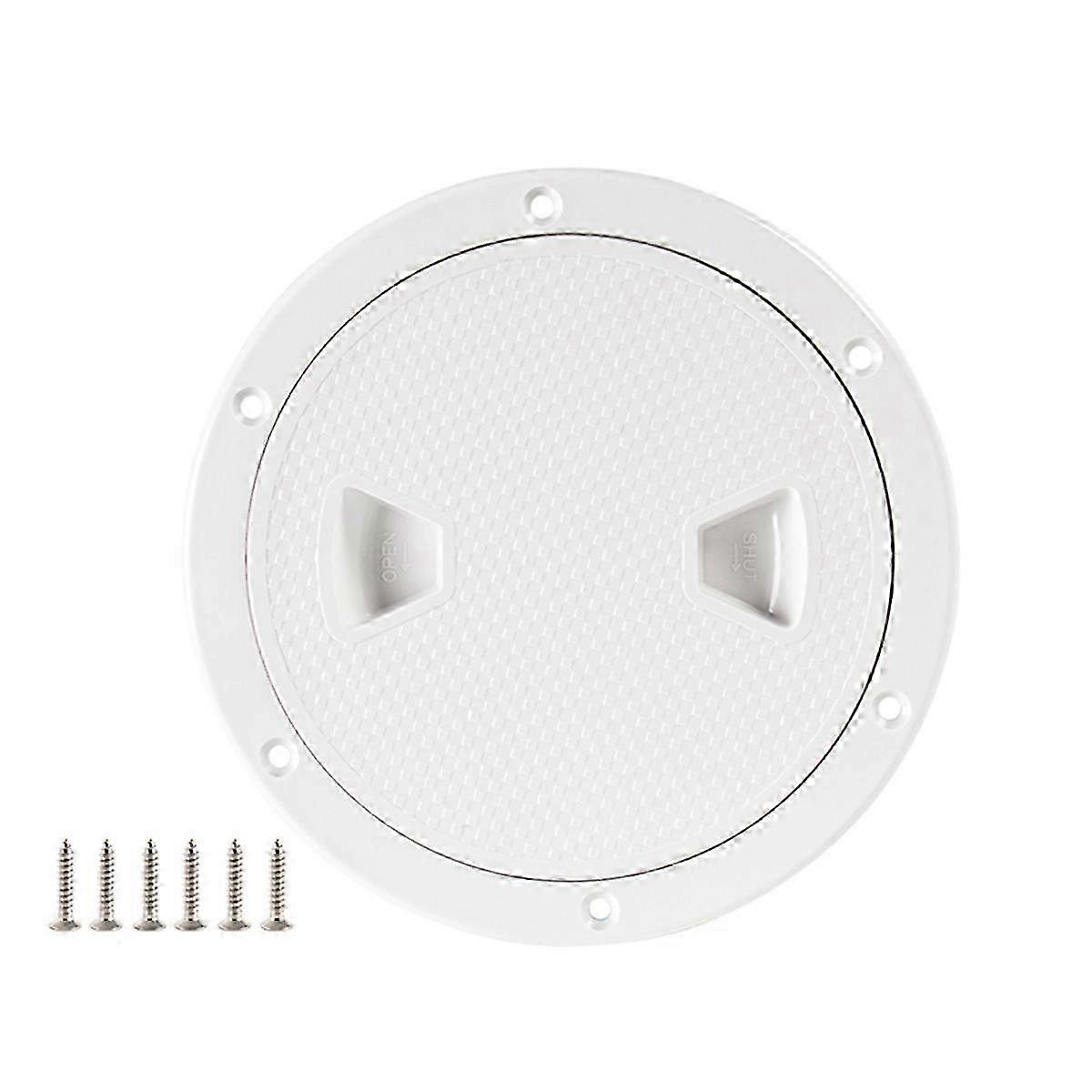 6 inch Marine Boat Access Hatch Cover Twist Screw Out Deck Plate Edition 0703