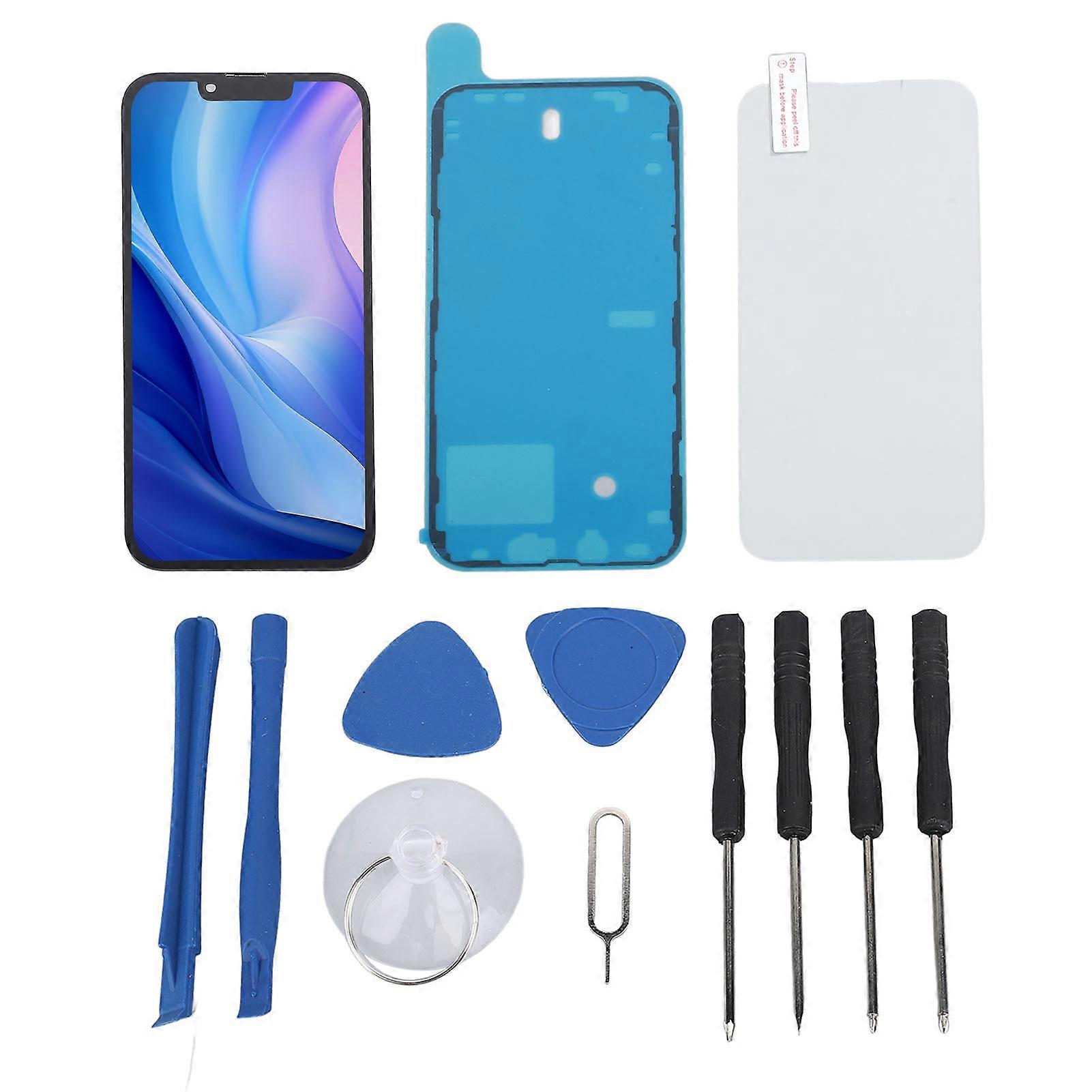 6.1" HD Anti-Scratch 3D Touch Screen Replacement with Repair Kit and Protector