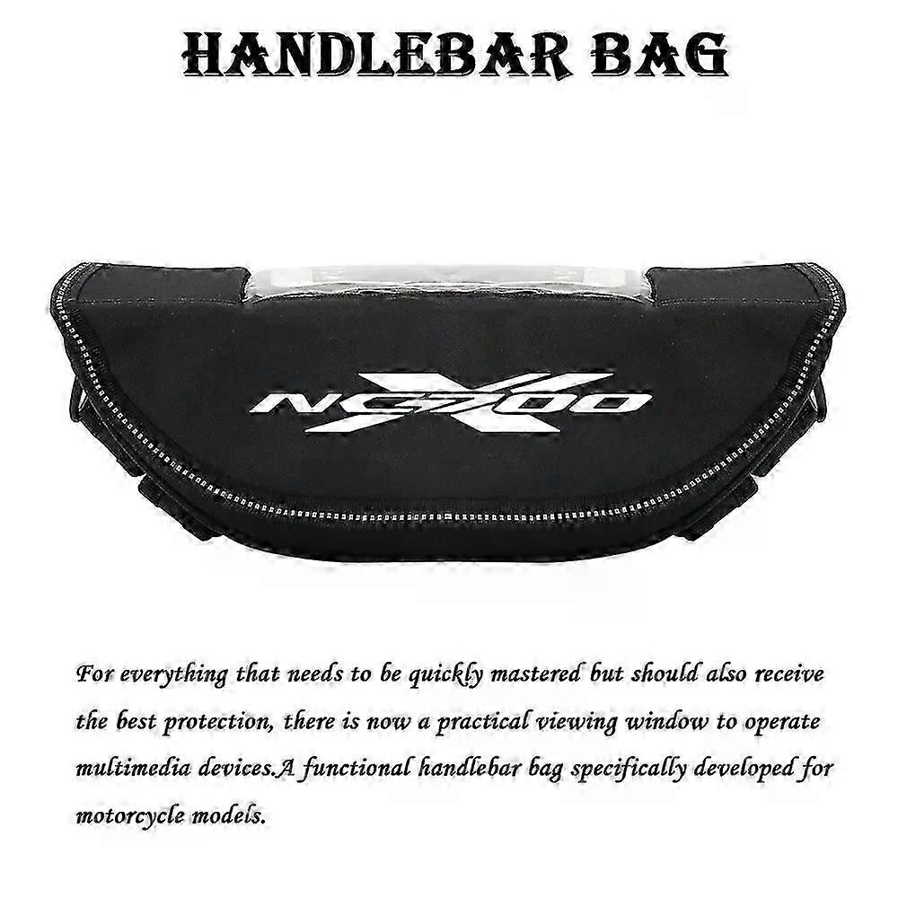Motorcycle Bag Storage Handlebar Bag Travel Tool Bag Fit For Honda Varadero XL1000 VFR1200X VFR 1200 X NC700X