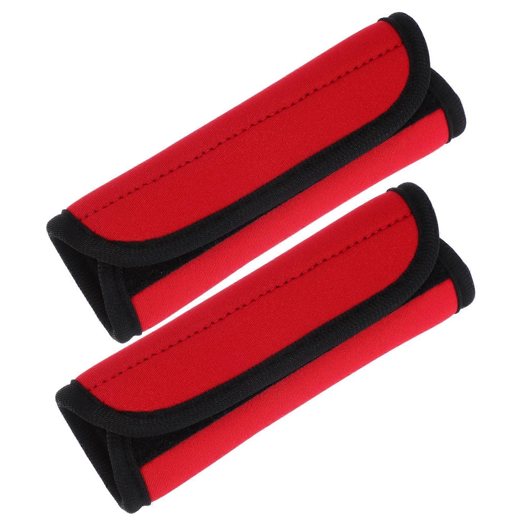 Set of 2 Non-Slip Coating Horizontal Bar Pads, Removable Polyester Grip Pads for Gym Accessories and Fitness Protection