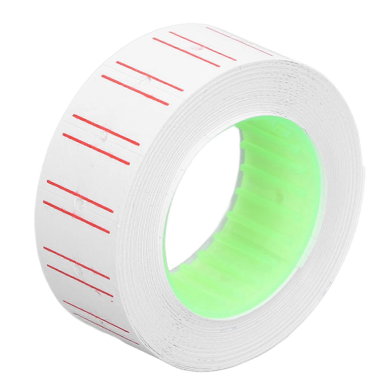Labels Price Stickers Adhesive Single Row Price Tag Paper for Store Pricing 21x12mm 30 Rolls 15000Pcs