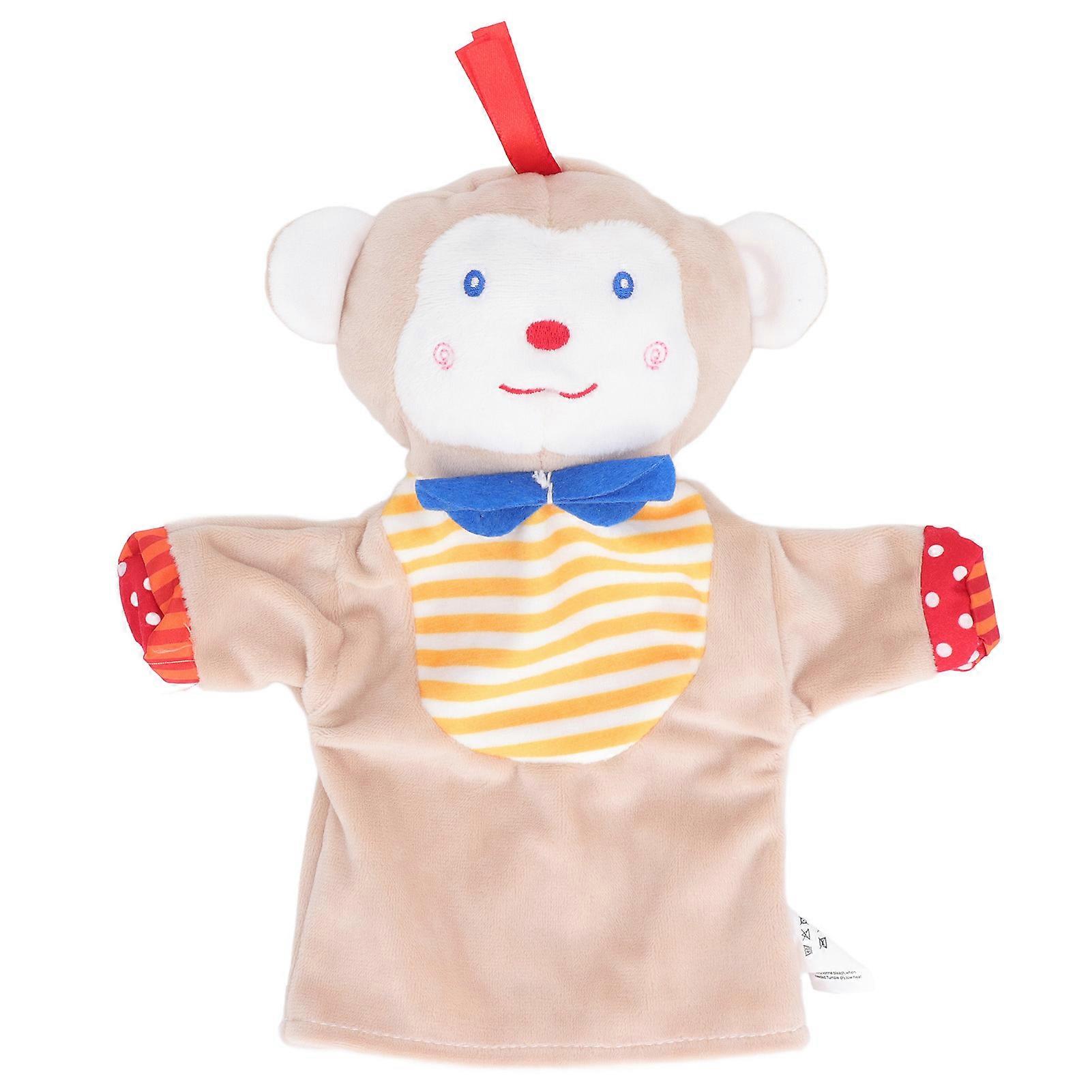 Soft Plush Monkey Hand Puppet for Fun Parent-Child Playtime