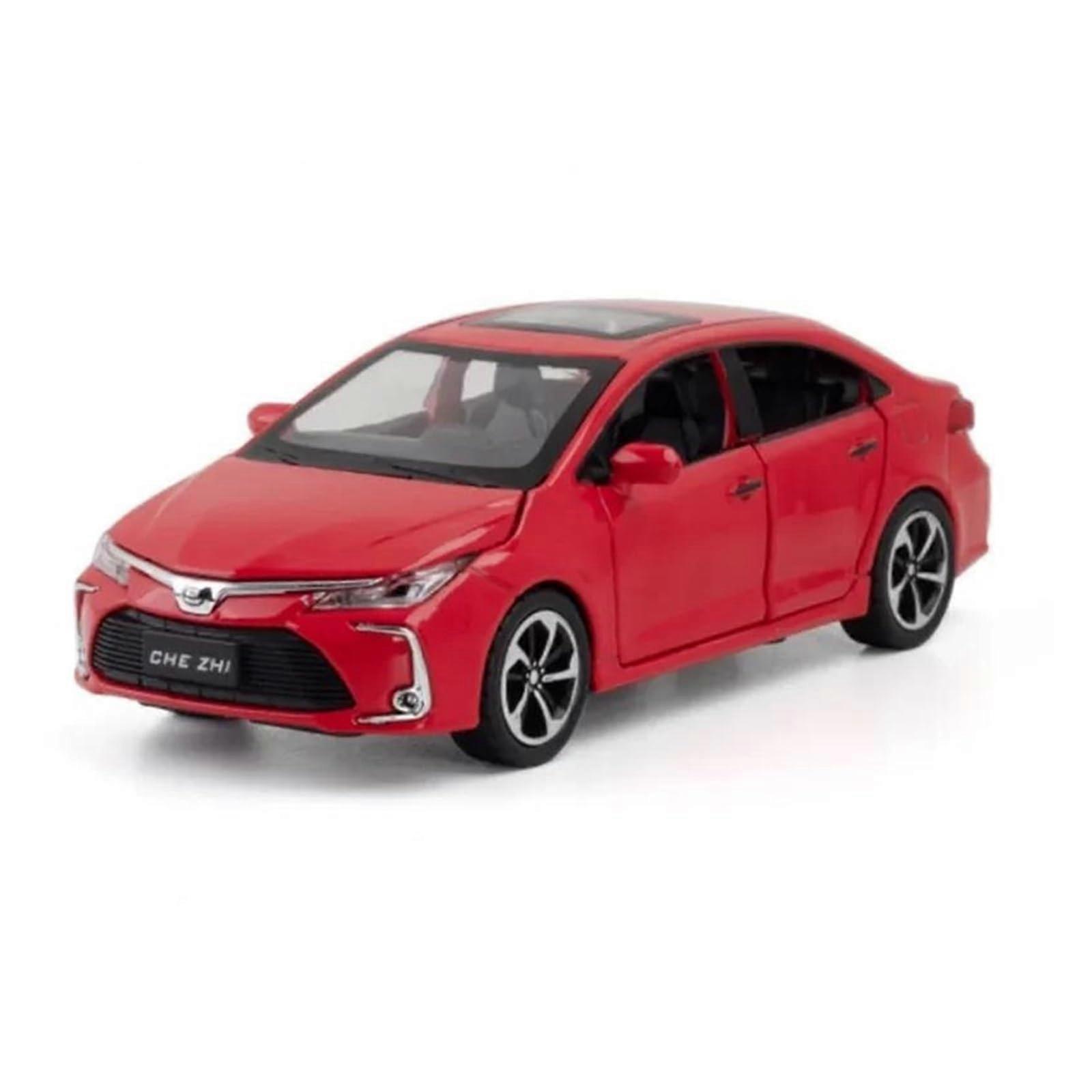 Tesla Model Y 1:32 Diecast Metal Car Model Sound Light (Red)