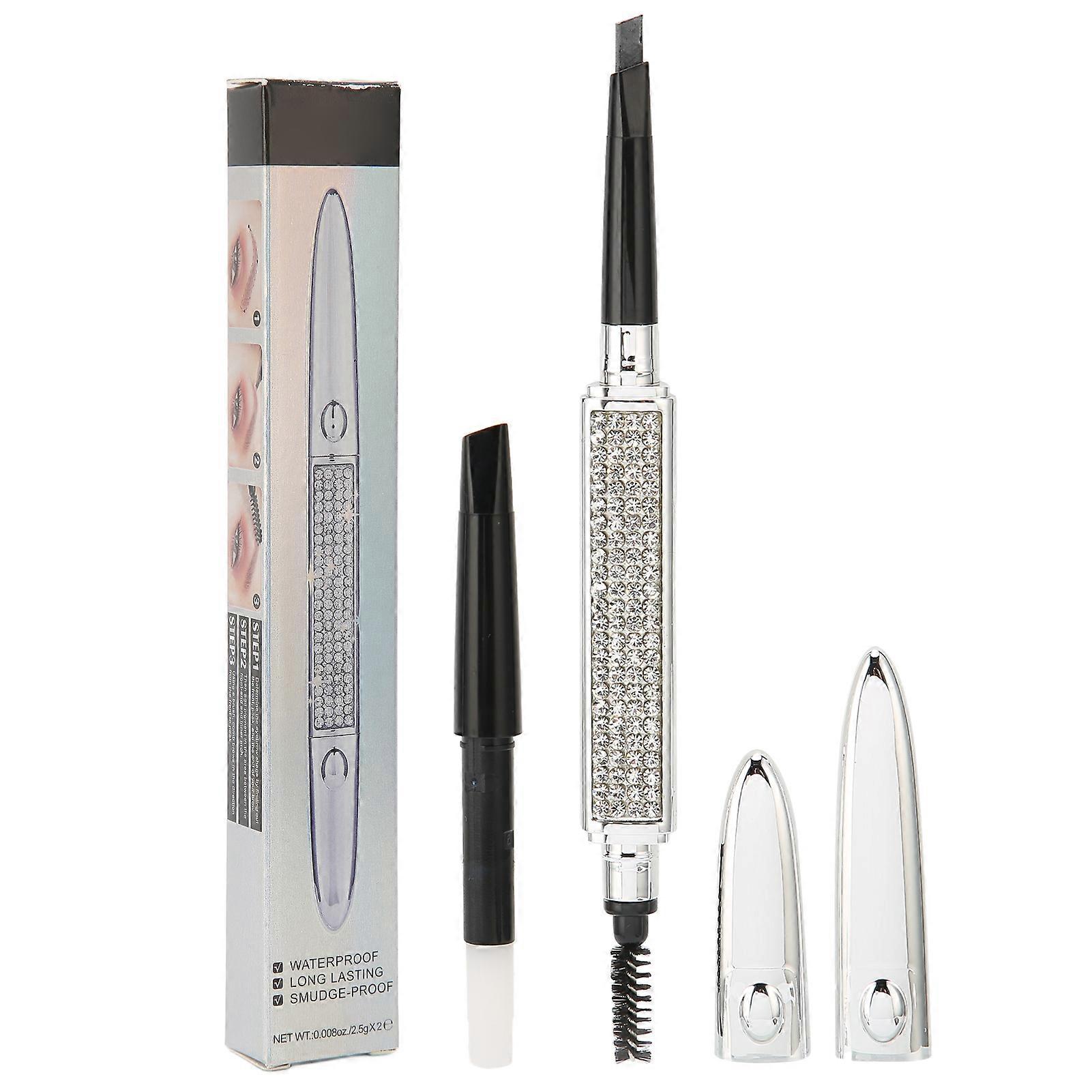 Double Ended 2 in 1 Eyebrow Pencil with Replacement