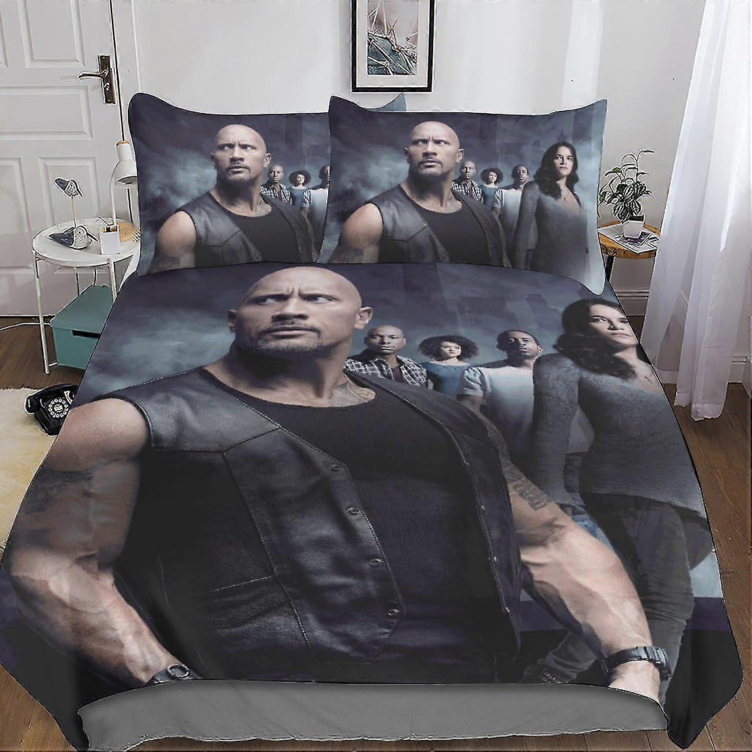Ensemble de housse de couette de literie de style Fast \u0026 Furious, imprimé  en 3D 3, image size:1500x1500