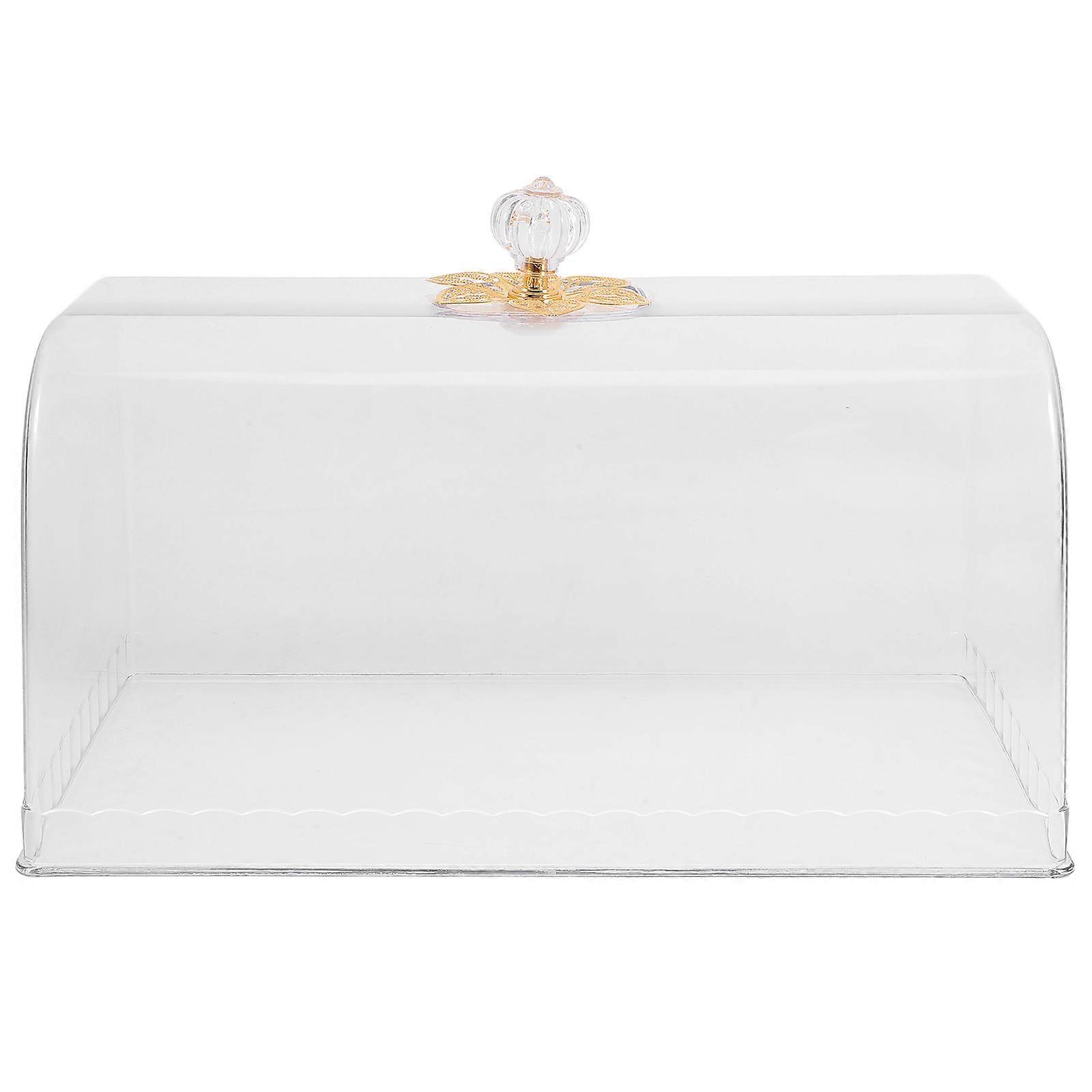 Clear Reusable Cake Dome Food Cover for Display, Storage, and Protection of Cakes, Pastries, and Desserts for Events and Parties