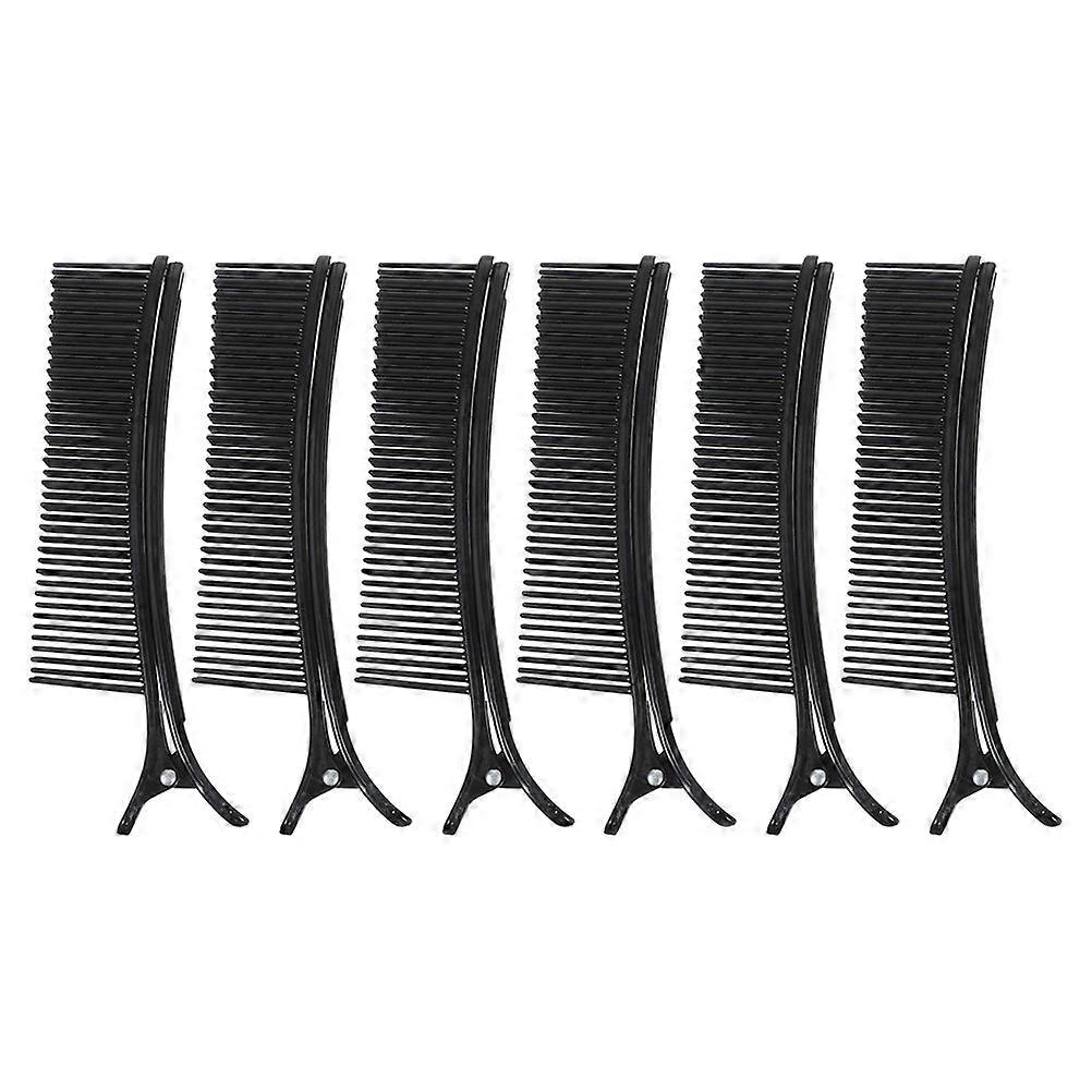 6PCS Non Slip Hair Sectioning Clips for Professional Salon Use – Durable Styling Accessories for Women
