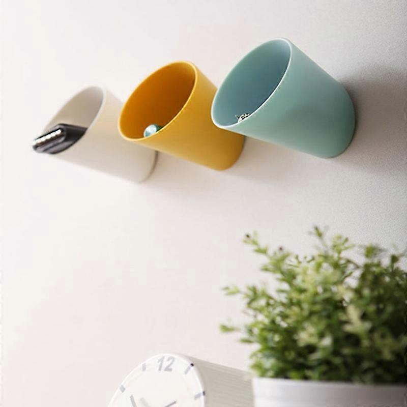 Portable Small Things Stickable Wall Storage Box, Random Color Delivery