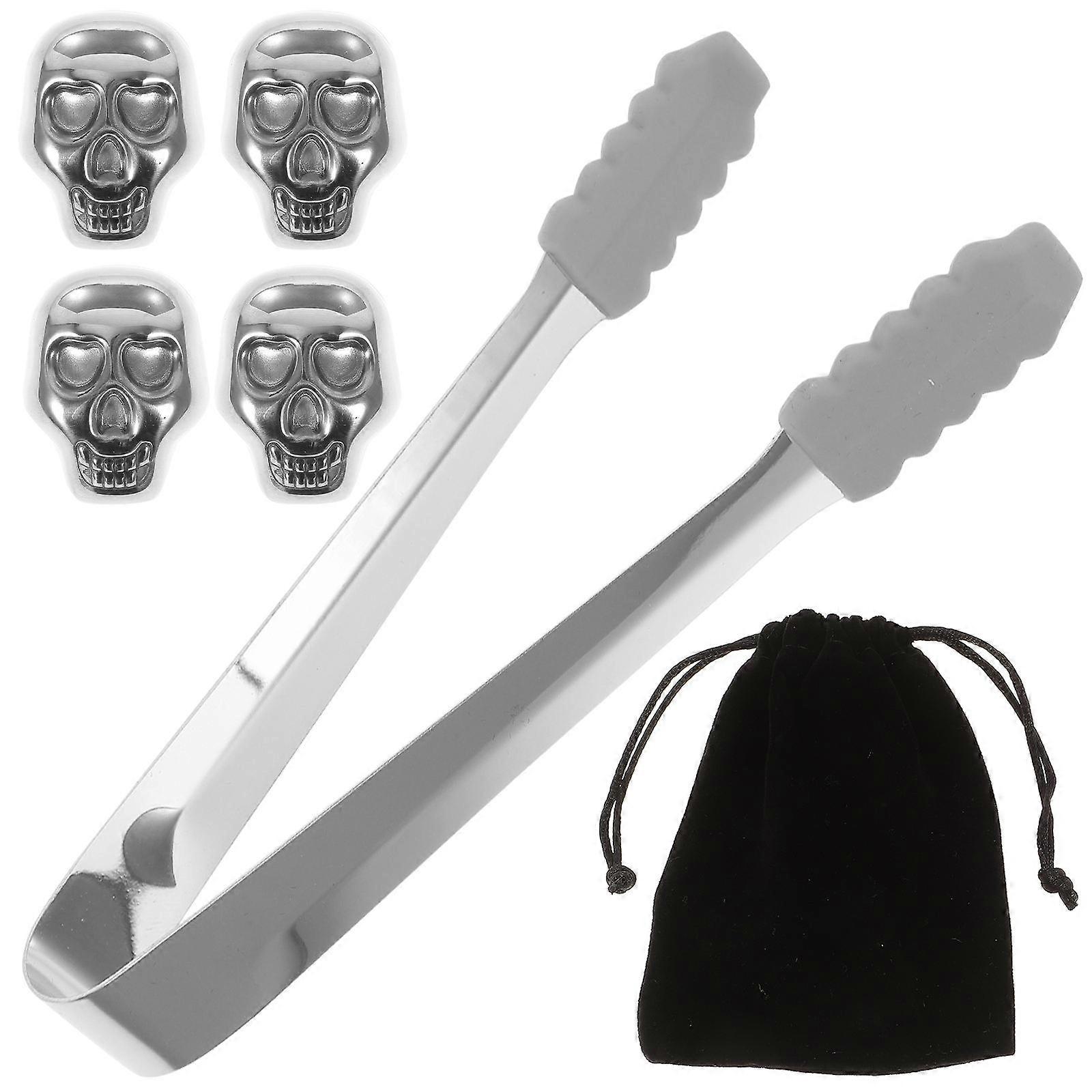 Stainless Steel Ice Balls Non Dilution Preserving Taste Drinking 1Set