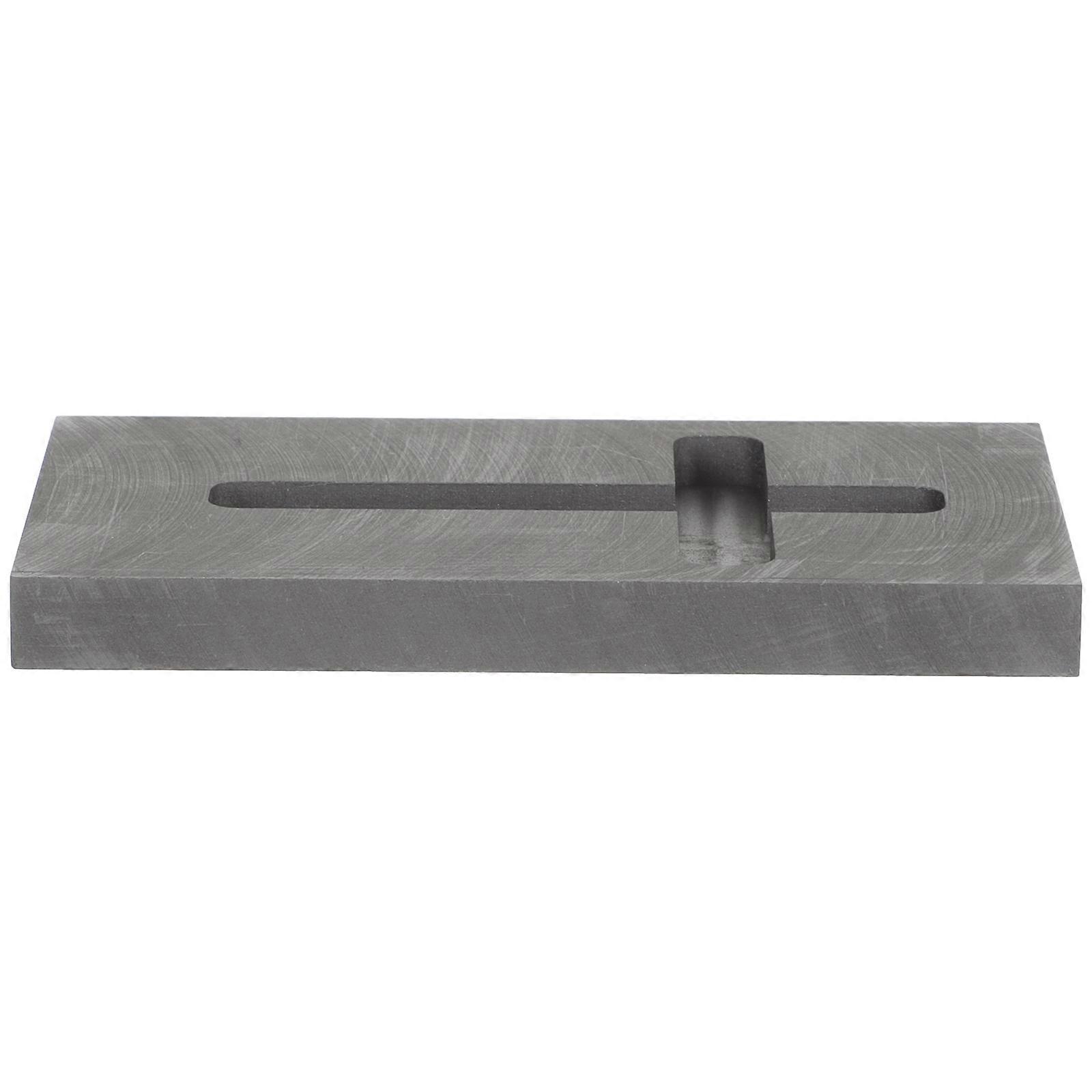 Casting Ingot Mold Cross Shape Graphite Ingot Mold For Science Resistance 1Set