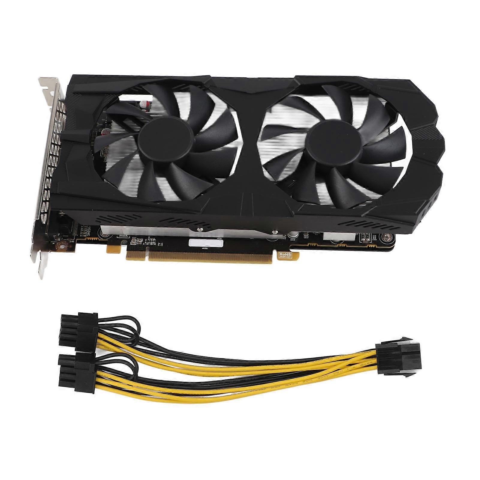 RX580 Grafik 8G DDR5 256BIT HD Multimedia DVI Displayport Interface Desktop Gaming Grafikkarte