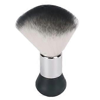 Broken Hair Sweep Brush Hairdressing Broken Hair Cleaning Brush for Barber ShopGrayYMMR)