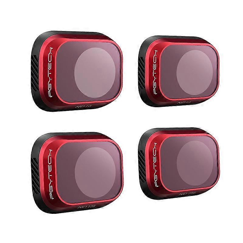 For DJI Mini 3 PGYTECH Filter Aluminum Alloy Drone Filter,Spec: ND 16/64/128/256