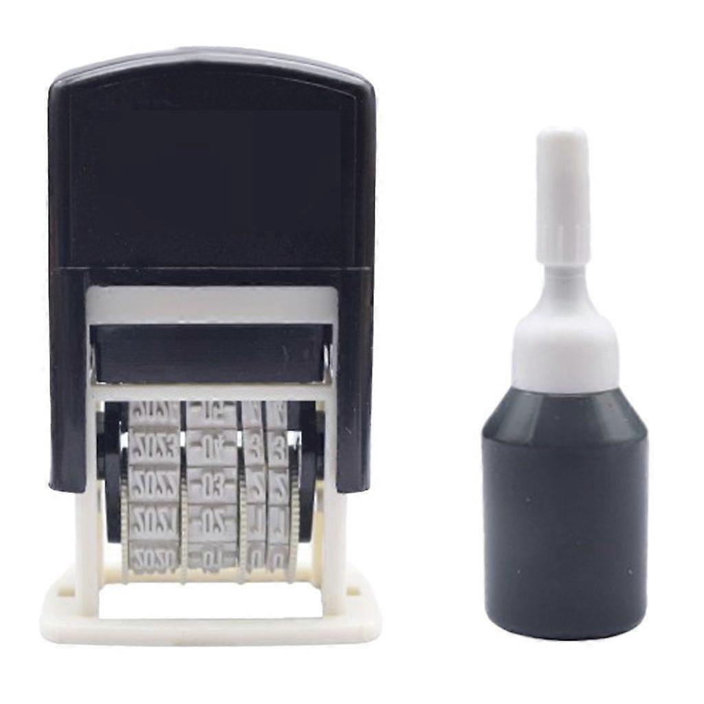 Simple business automatic back-ink stamp date stamp digital stamp