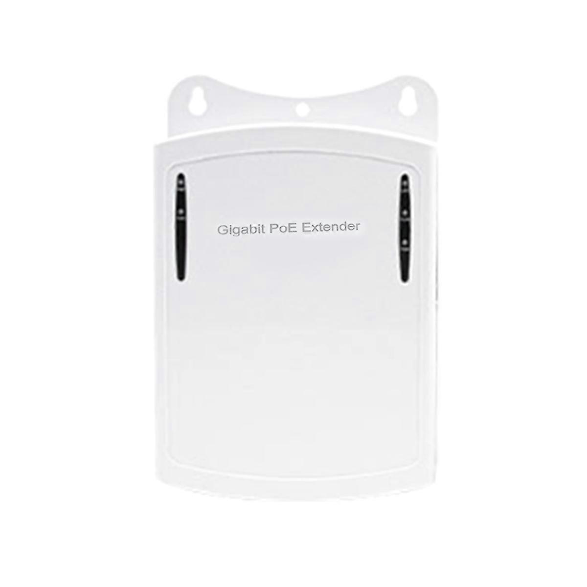 2 Port Waterproof Poe Repeater 10/100/1000mbps Low Power Consumption Ethernet 2 Port Poe Extender N