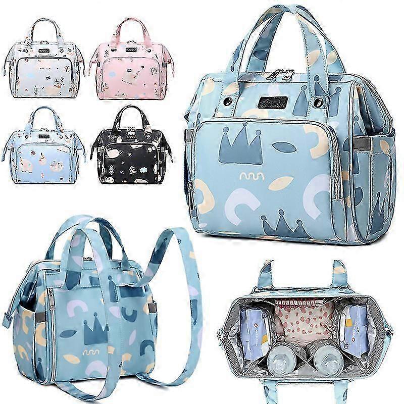 Multifunctional Mummy Bag Fashion Portable Backpack Outing Lightweight Maternal and Child Bag Waterproof Messenger Bag