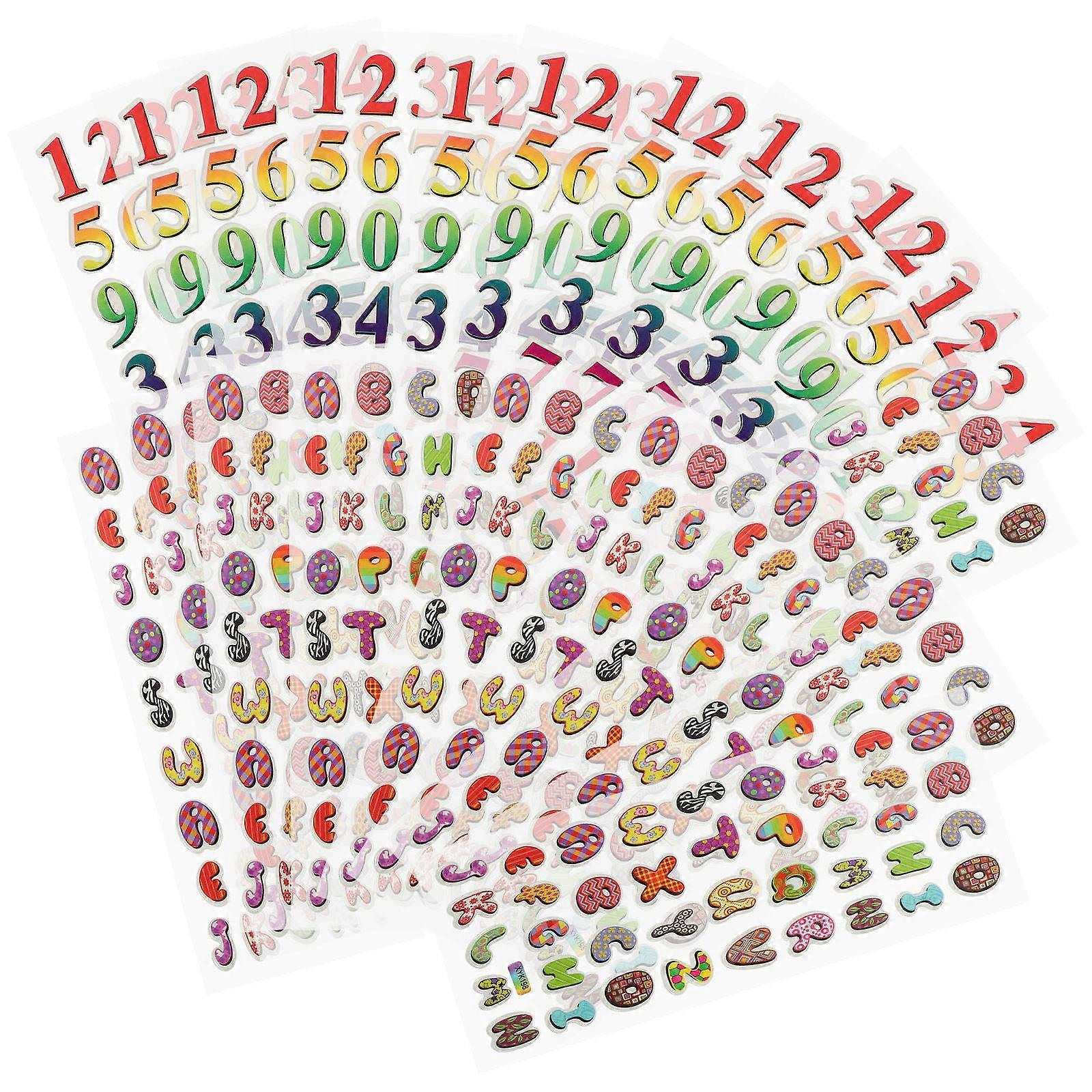 Durable Cartoon Foam Stickers   40 Sheets for Creative Crafts, Learning, and Decoration   Safe & Reliable for Play and DIY Projects