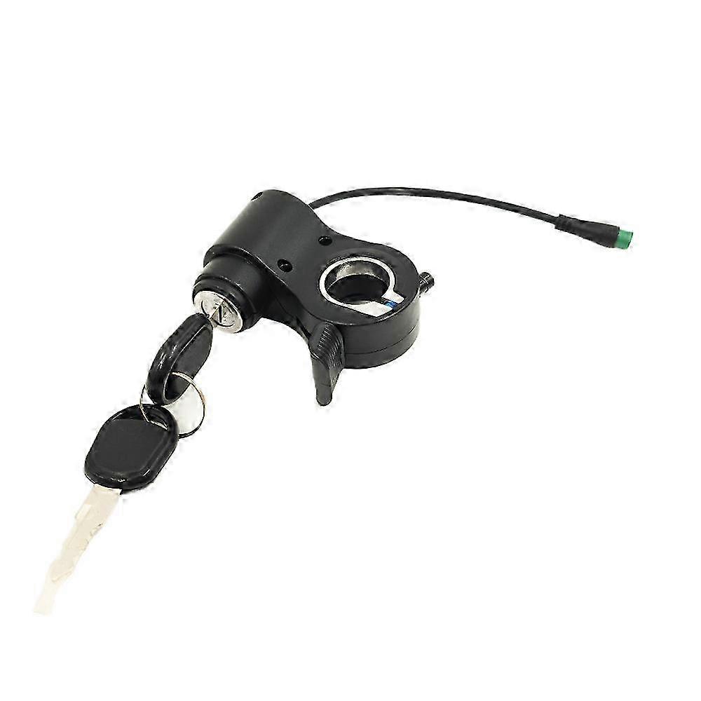 Electric Scooter Ignition Lock for Kukirin G2 & Max 5-Pin Throttle Switch Lock with Key