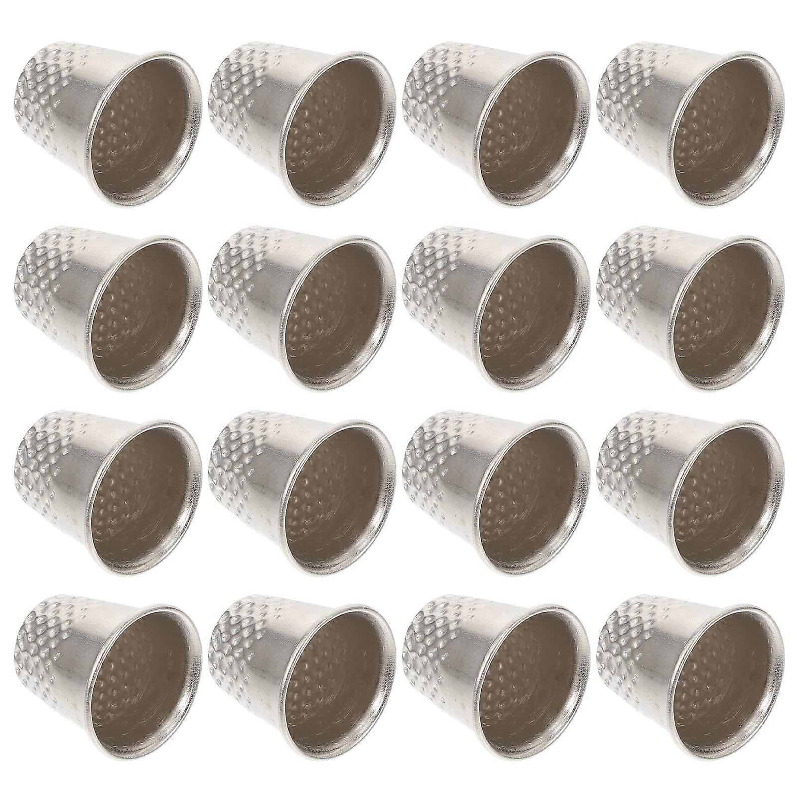 Finger Protection Thimble Sewing Projects Starter Sewers Alloy 30Pcs