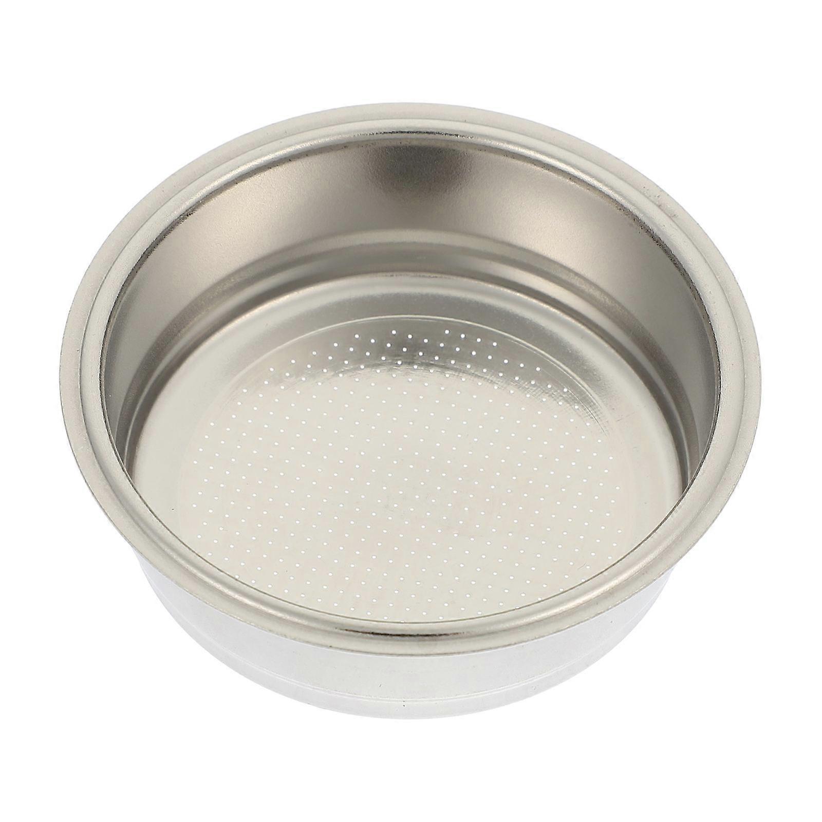 Stainless Steel Coffee Machine Filter 1 Set Espresso Filter Basket Porous Coffee Maker Filter