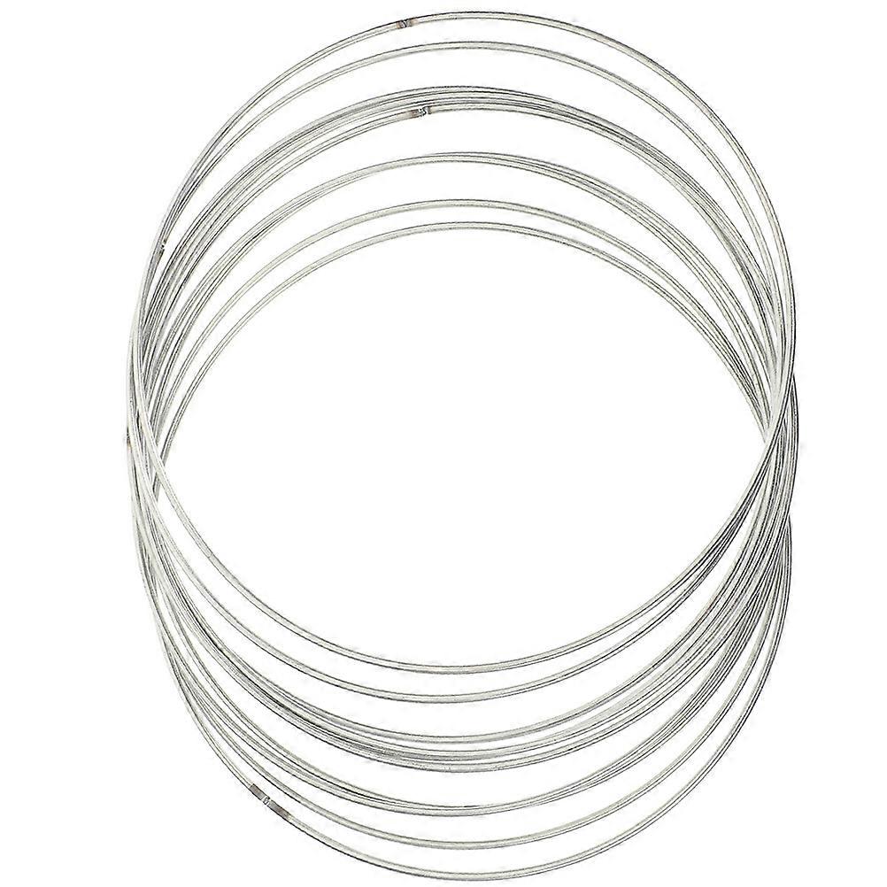 15pcs Dream Catcher Hoops Wreath Metal Rings Macrame Crafts Hoops Wreath DIY Supplies