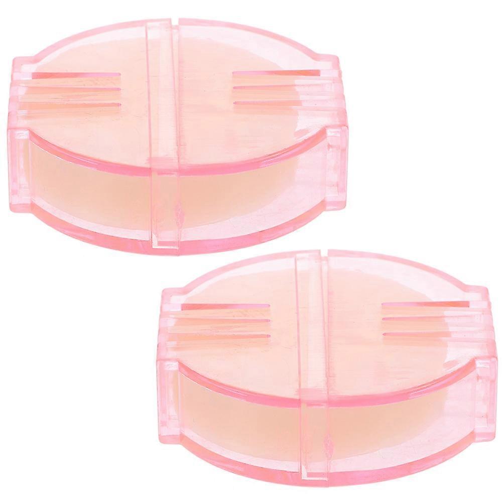 Thread Lubricator Sewing Diy Beeswax Sewing Tool Sewing Accessories Pink Prevent Twisting 2Pcs