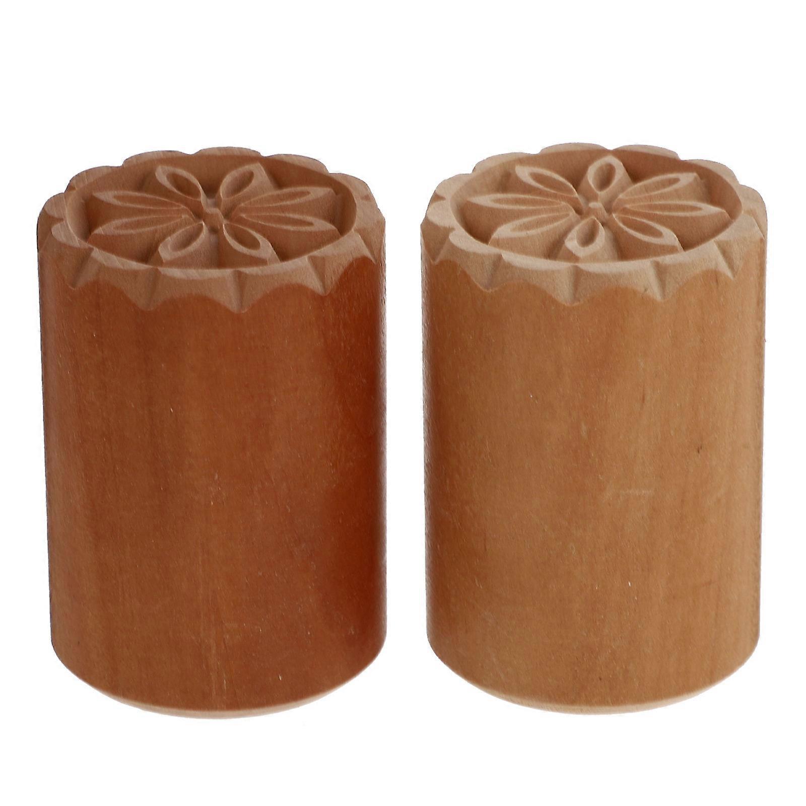 Dough Stampers for Kitchen Use Assorted Color Safe and Synthetic Material 2 Pieces