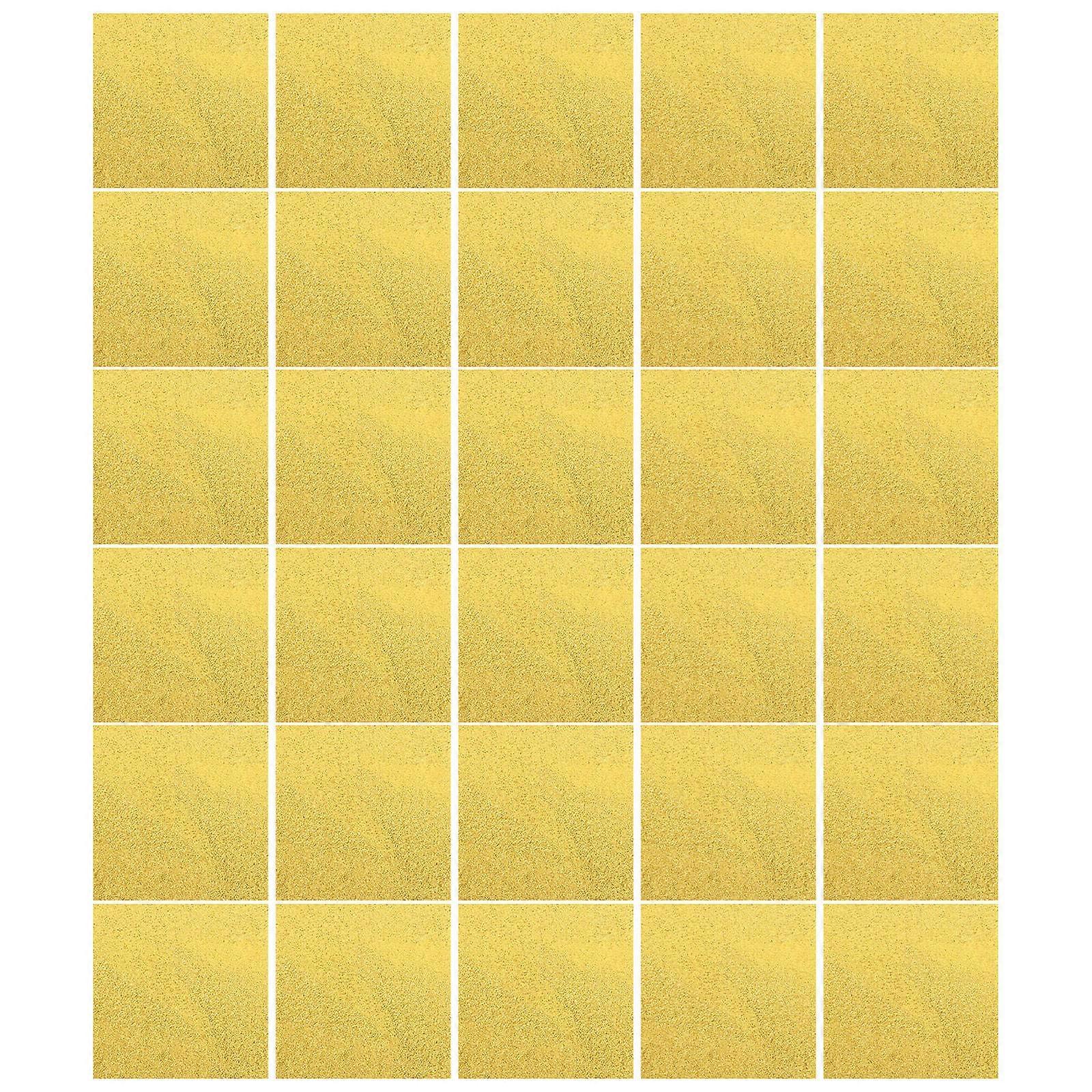 200pcs Gold Chocolate Candy Wrappers, 9x9cm Foil Wrapping Paper for DIY Packaging