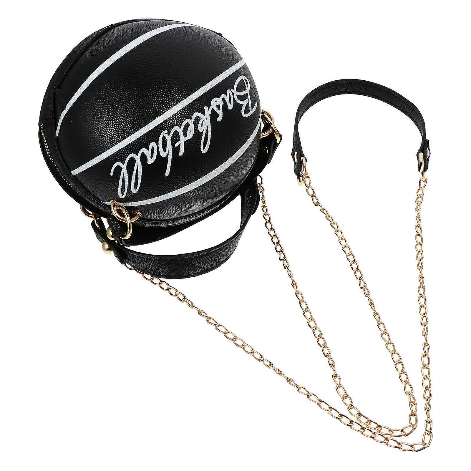 Here's a polished and creative product description for your **Small Basketball Shape Crossbody Bag**:
### πβ¨ Adorable Small Basketball Shape