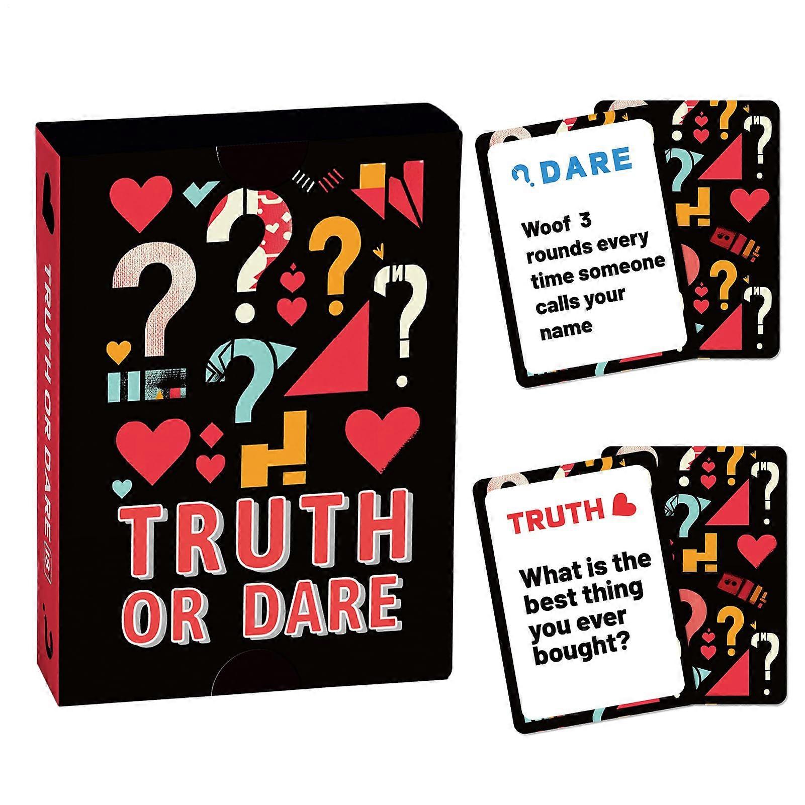 Playing Cards for Adults - 50 Piece Multi-Player Interactive Game Deck for Parties, Family, Friends, and Colleagues