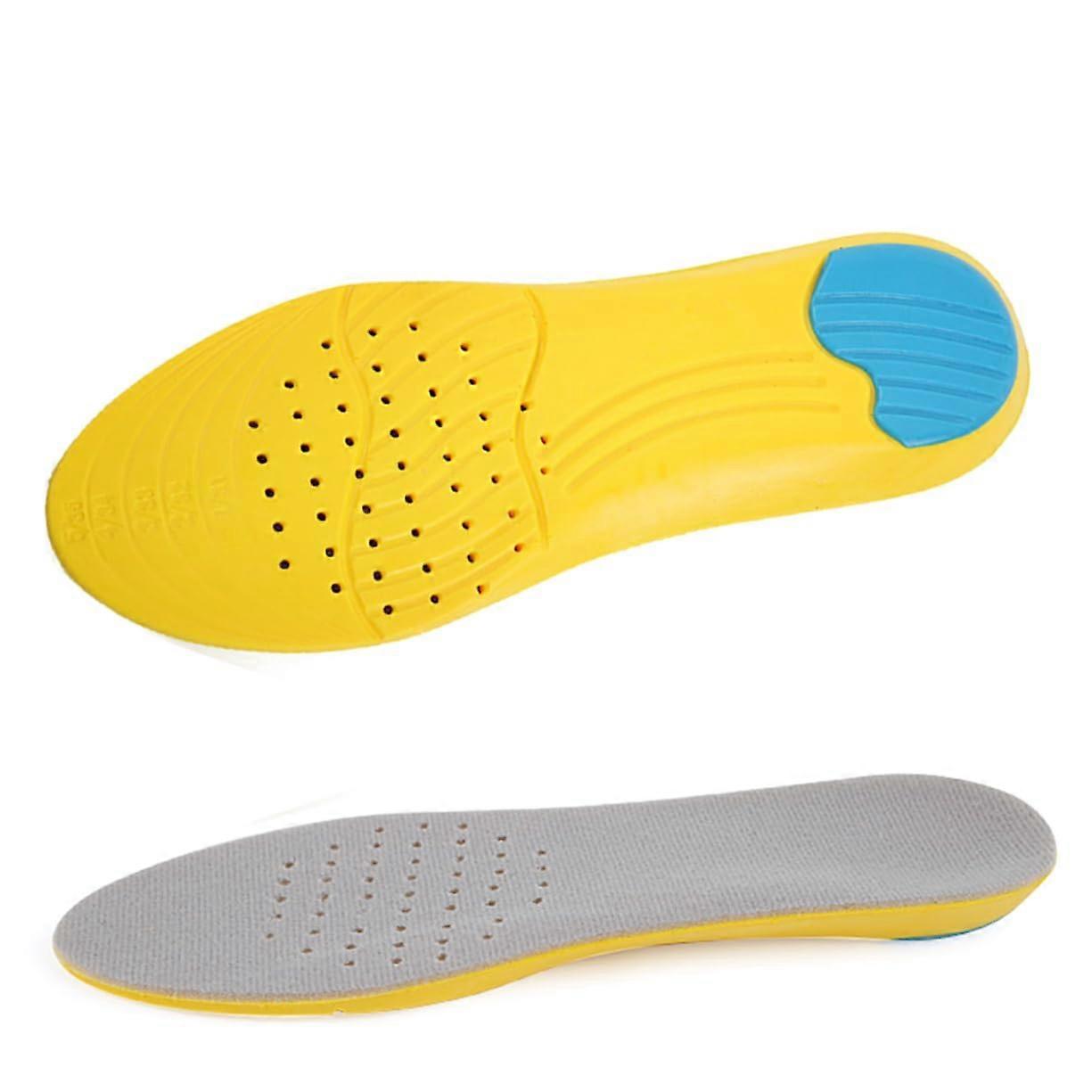 Flat Sports Insoles Breathable Cushioning Customizable Sweat-Absorbing For Men And Women Casual And Running Shoes