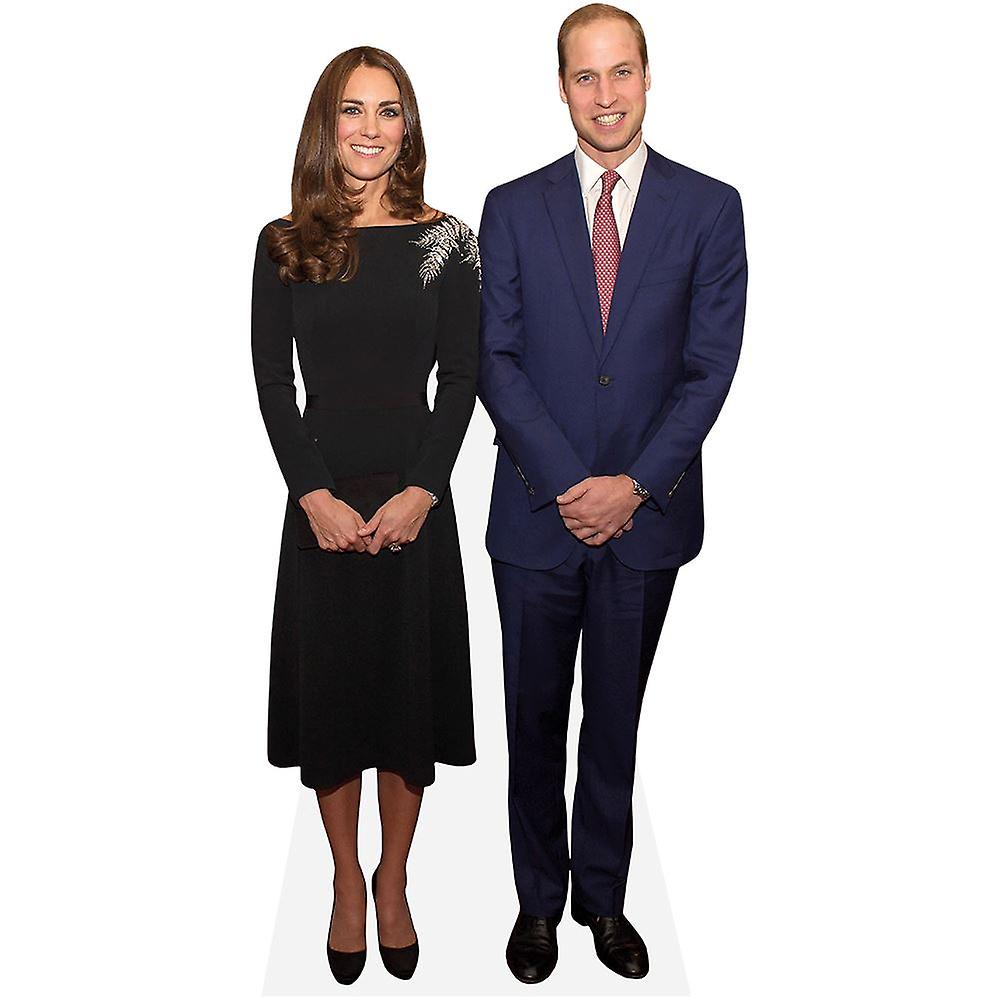Prince William And Kate (Duo 4) Mini Celebrity Cutout
