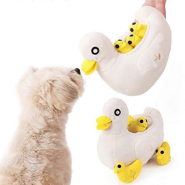 Dog Snuffle Toy Chew Toy, Pet Duck Plush Squeak Toy, Dog Hej