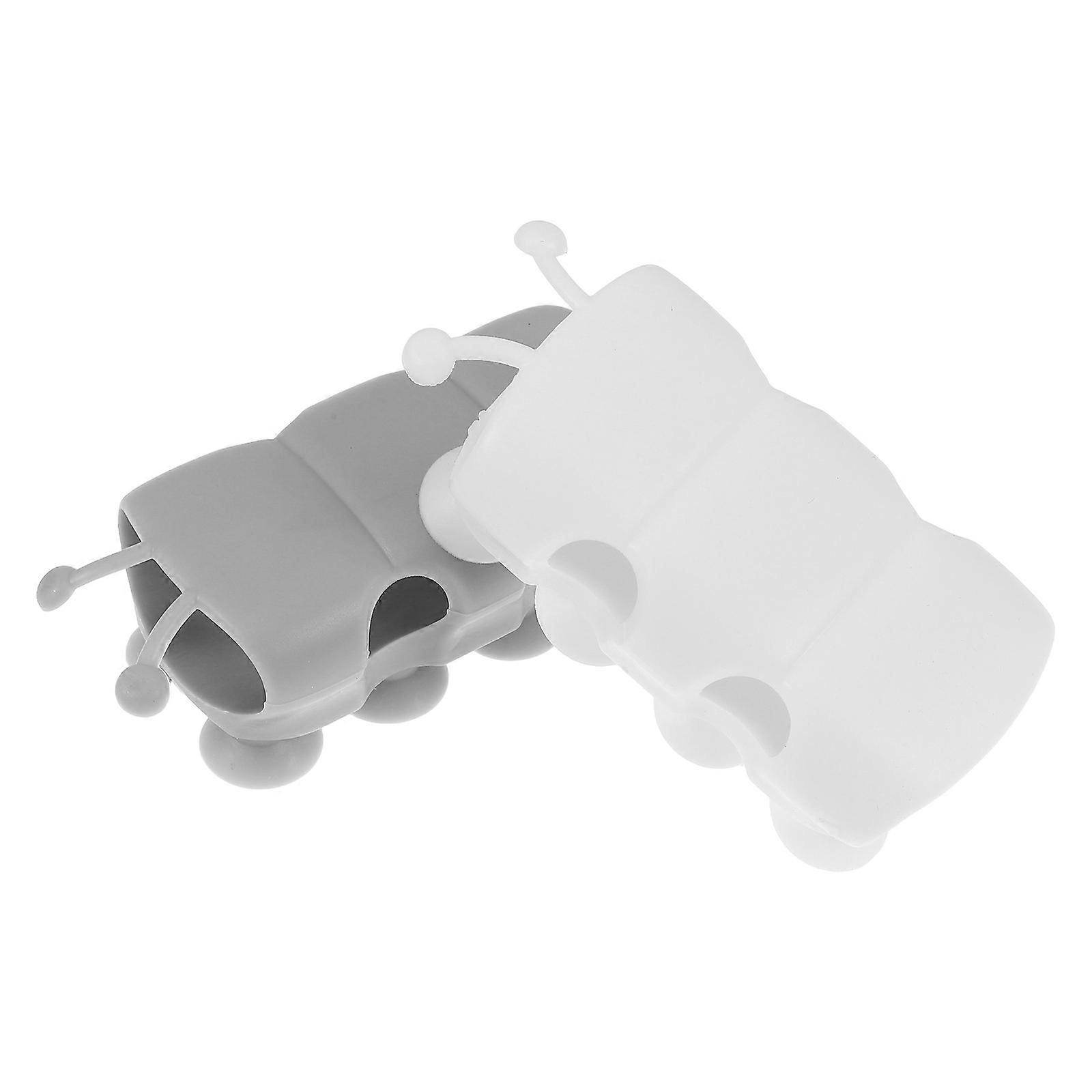 2pcs Suction Cup Shower Head Holder Adjustable Wall Mounted Bracket Shower Support Accessories