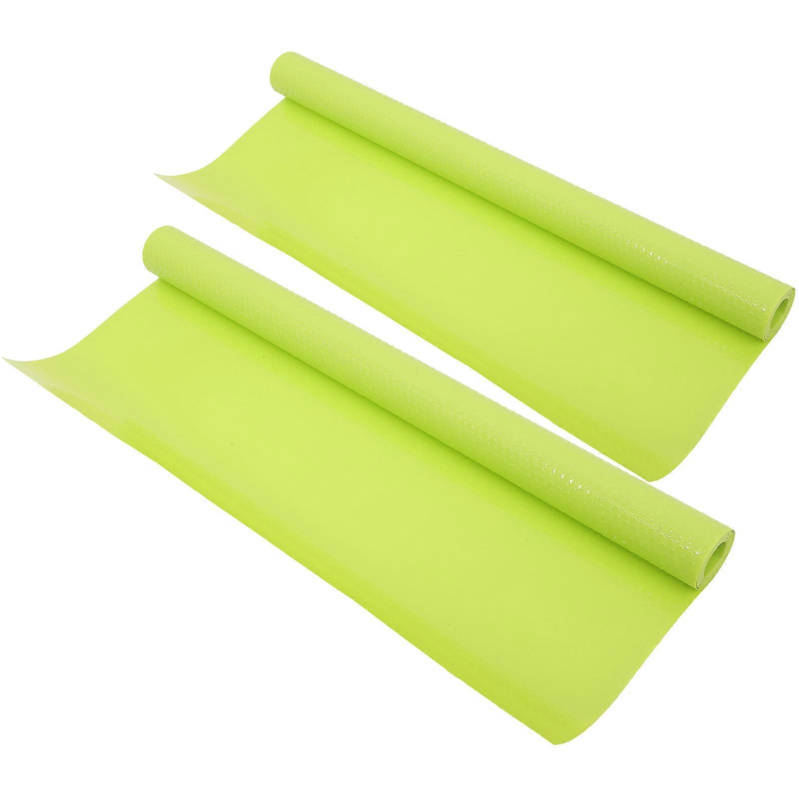 Reptile Floor Bedding Mat 2Set Usable For Pet Habitat Light Green Waterproof Durable