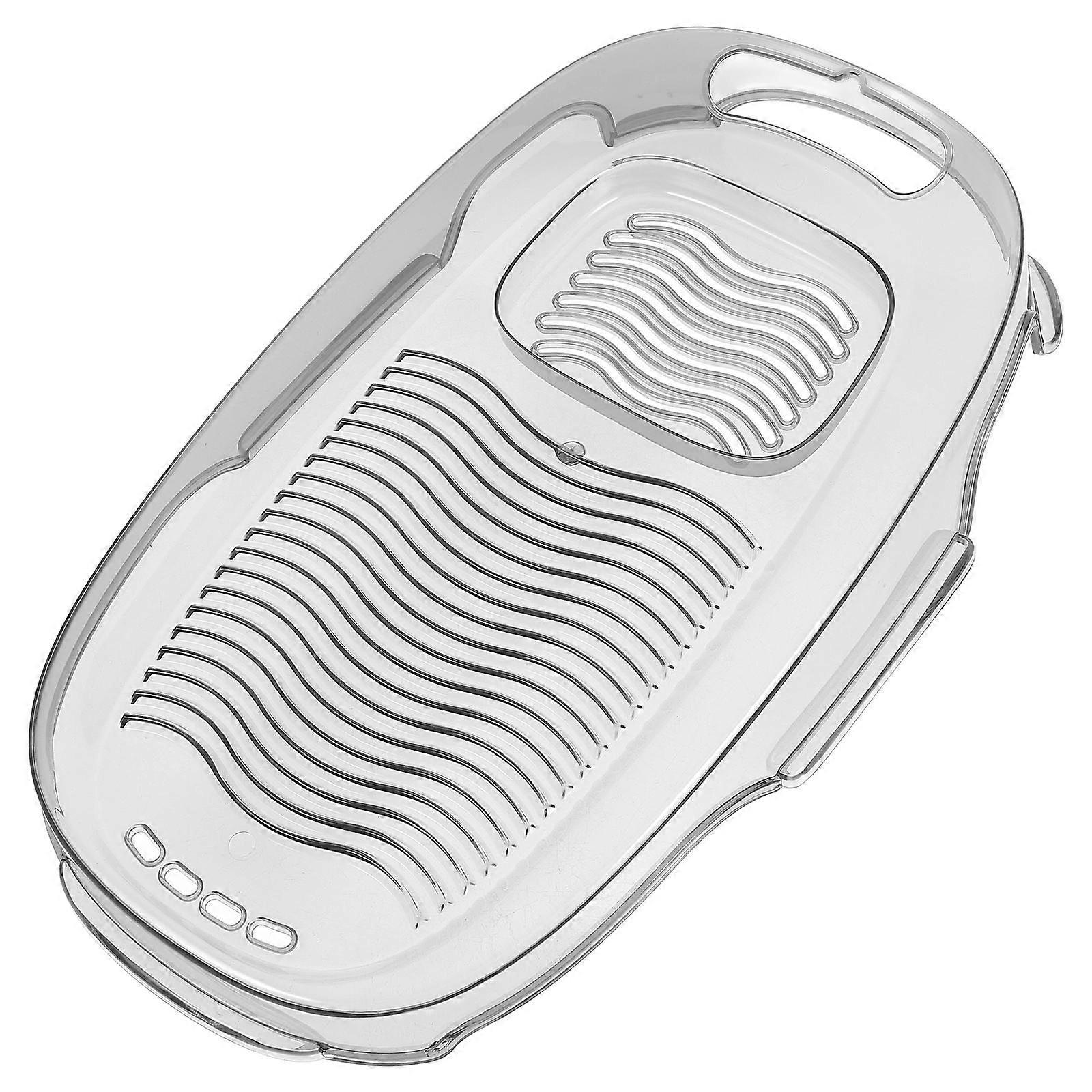 Washboard for Hand Washing Clothes with PET Material Grey Color for Home Use Perfect for Underwear Socks 1 Piece 10.2x7.9 Inches