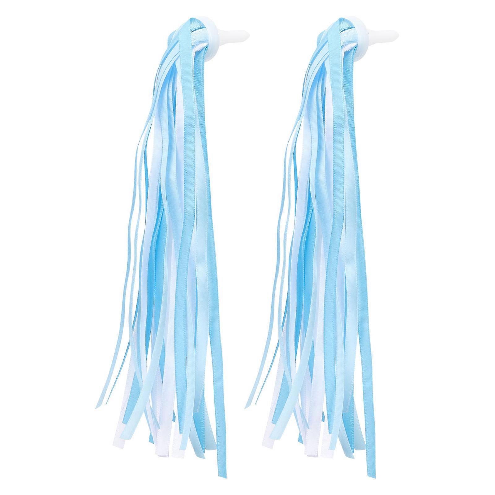 Bike Streamers for Kids Decorative Handlebar Ribbons Fun Accessories for Bikes and Scooters Size 1 Pair
