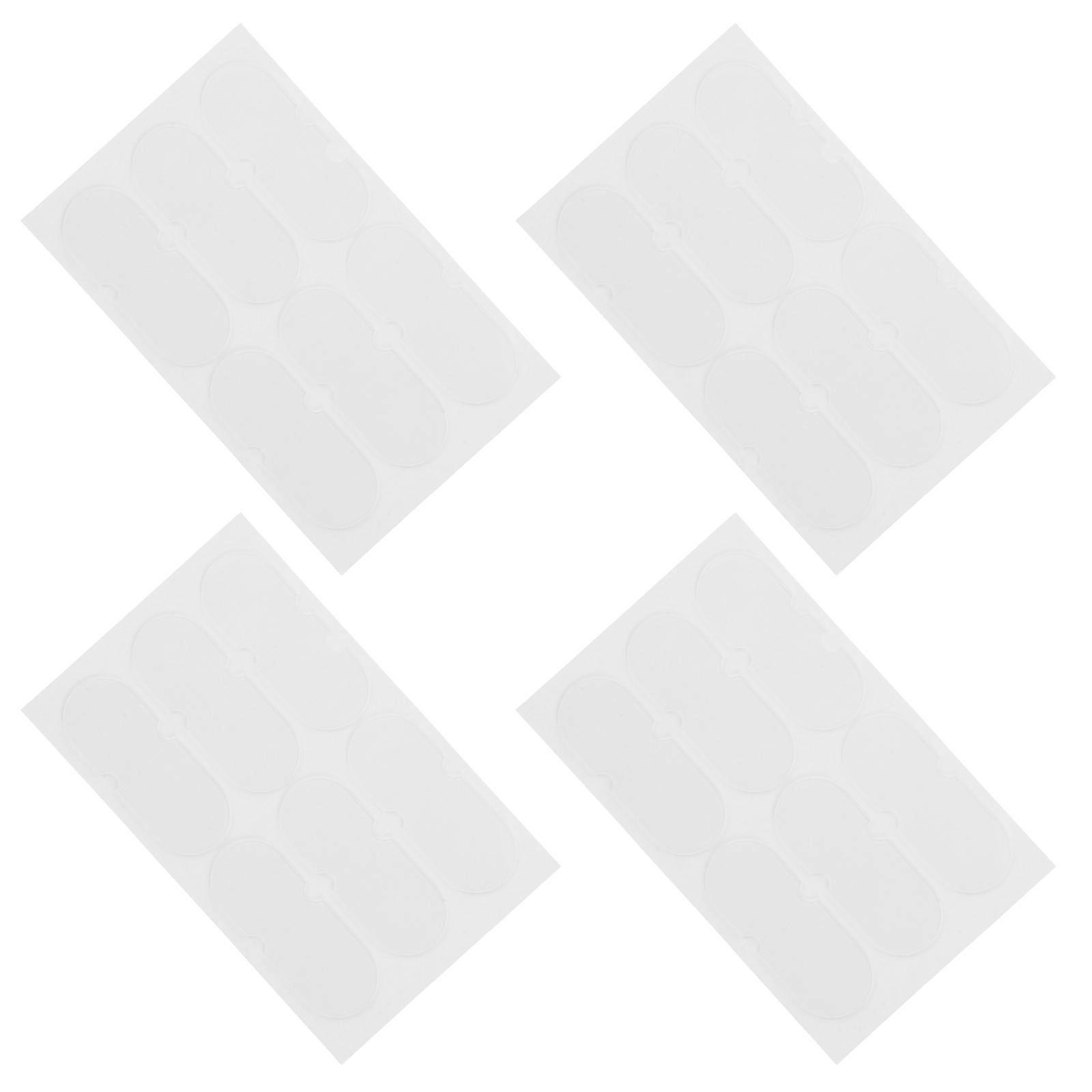 48pcs Transparent Silicone Ear Correction Patches for All Face Shapes Discreet & Comfortable Ear Stickers for Aesthetic Use