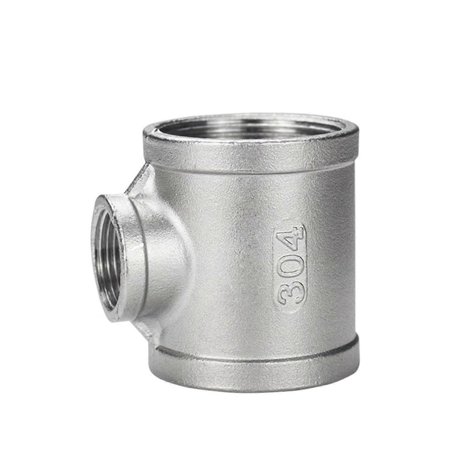Reducing Tpiece stainless steel 304, variable diameter, internal thread, 4m, 6m, 1' (G11/2*G11/4).