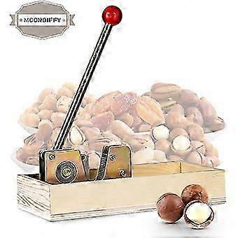 Rustproof Macadamia Opener Multipurpose Durable Tongs Walnut Tool Non Slip Metal Kitchen Nut Cracker With Handle Peeling Machine