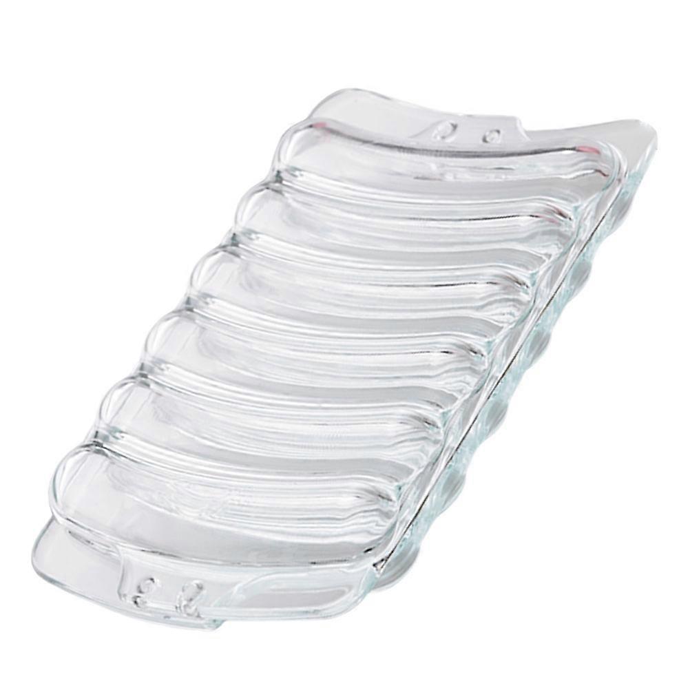 1Pc DIY Wurst Babynahrung Backglas Hitze Transparent