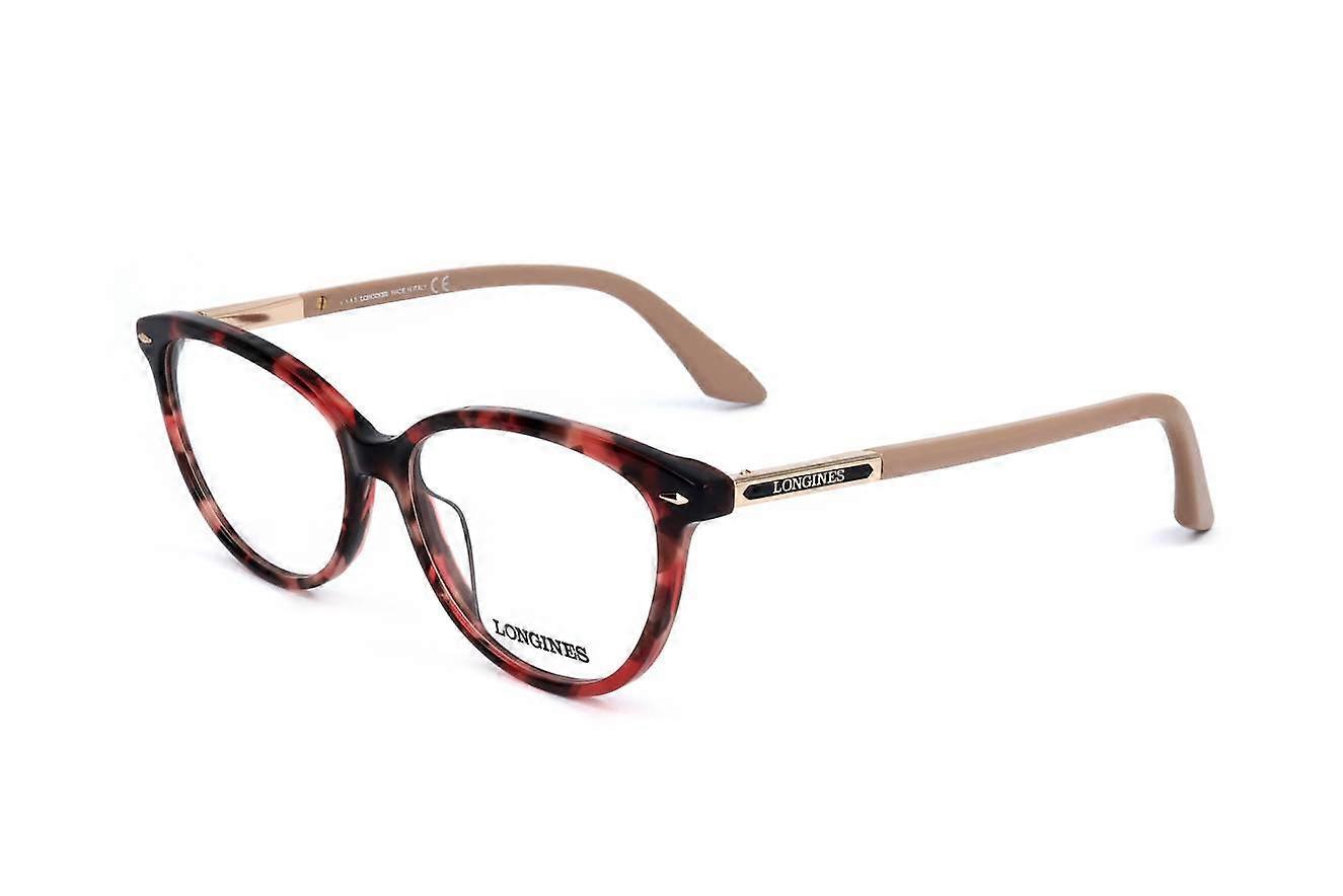 Eyewear Frames Longines LG5013 H 054 RED HAVANA 54/14/140 WOMAN