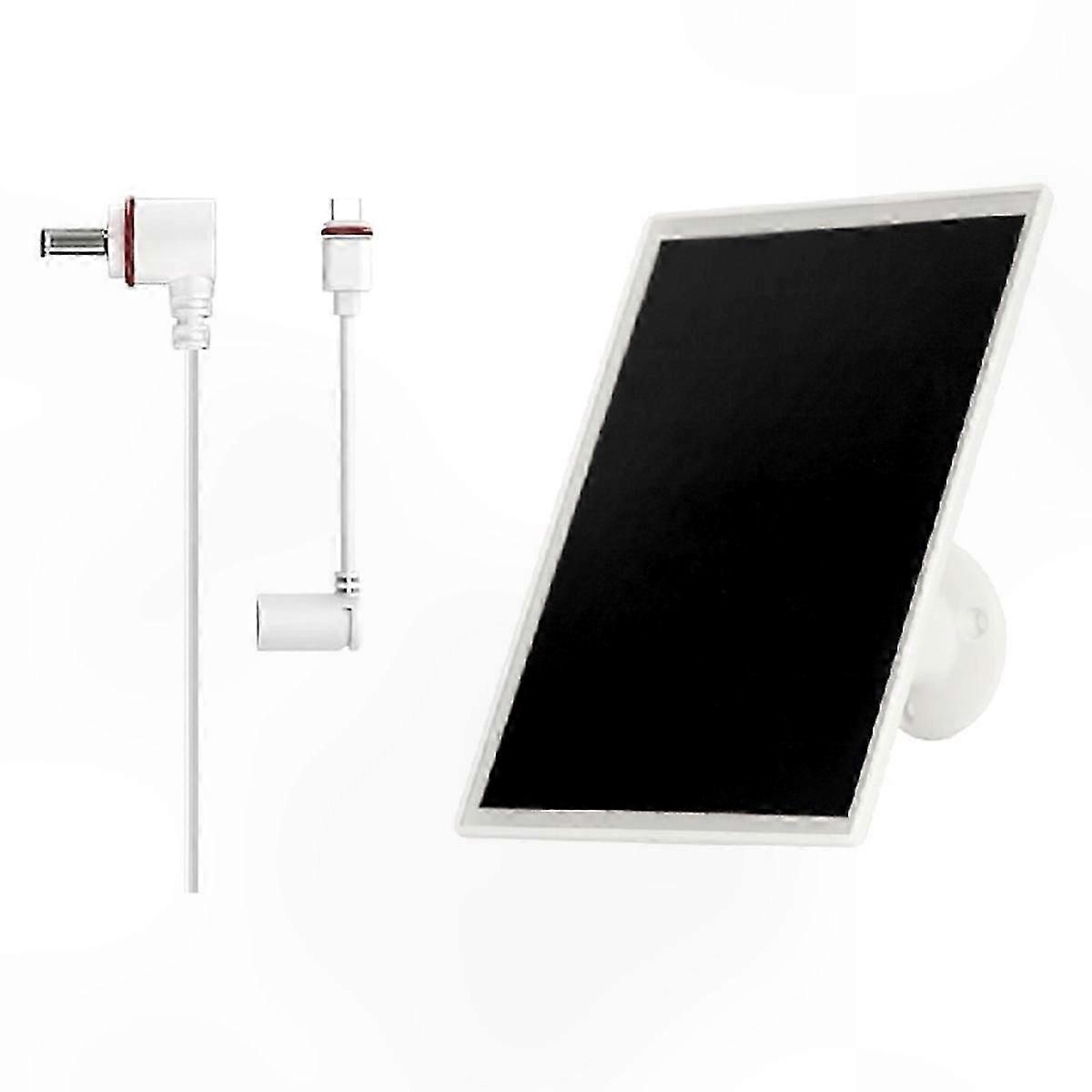 5V Monocrystalline Solar Panel with DC and Type-C Outputs for Low Power Camera Applications