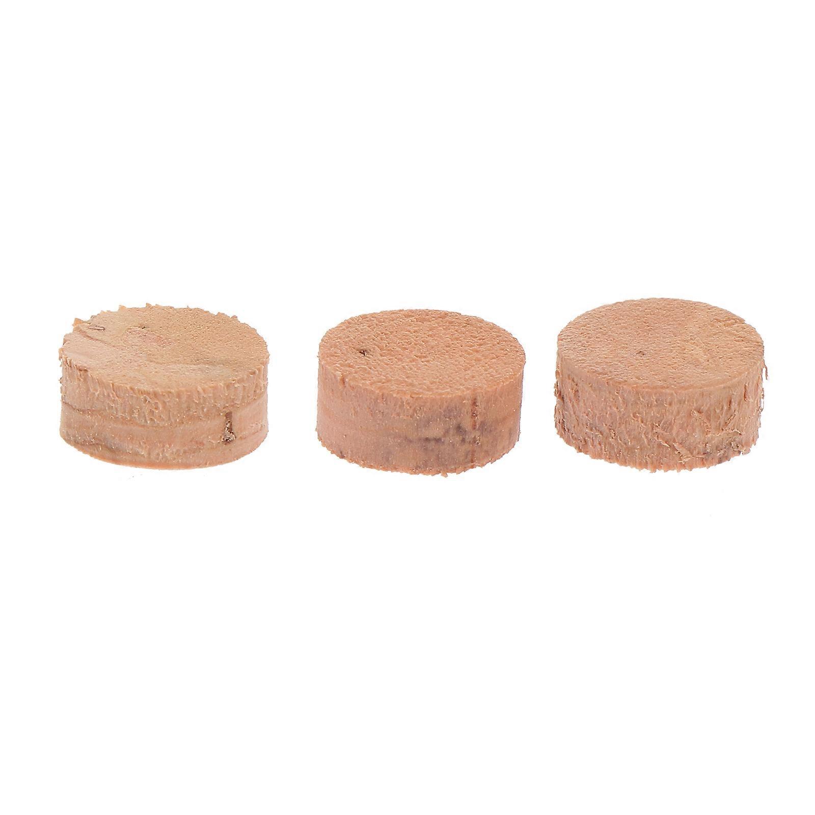 Musical Instrument Key Mats 3Pcs Durable Cork Pads For Tuba Maintenance Specifically Designed For Musicians In Khaki