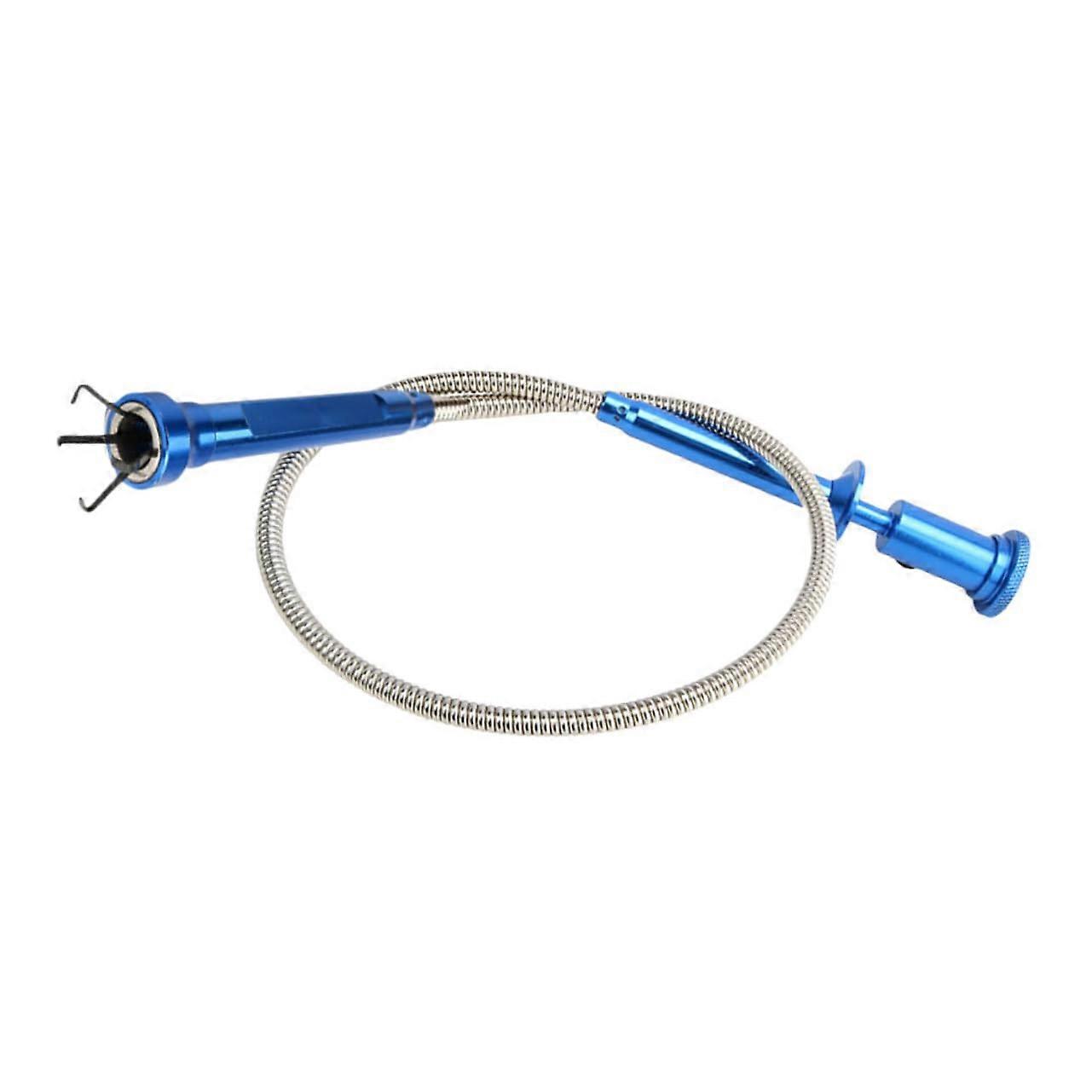 Flexible telescopic magnetic picker with claws for car screws and small parts