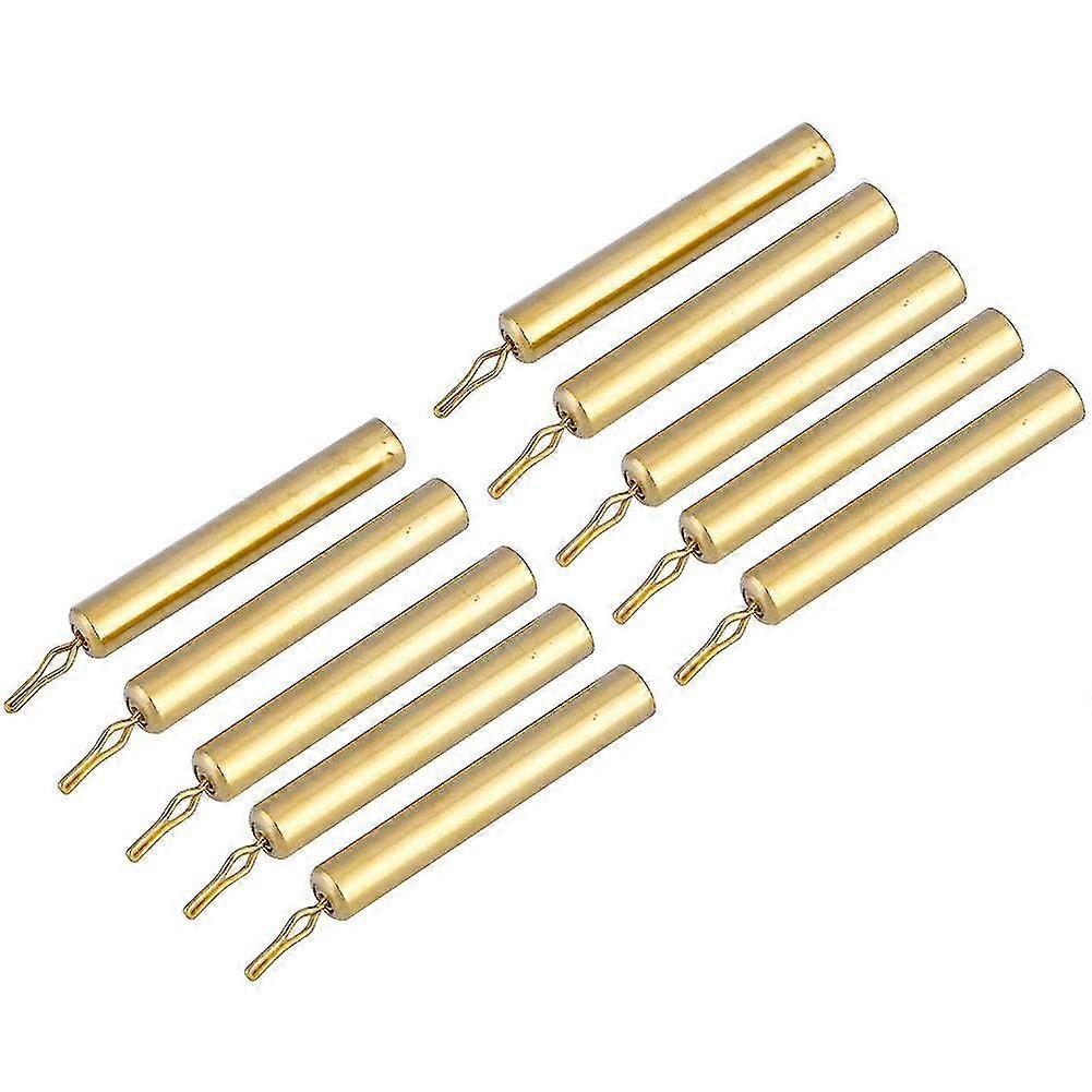 Golden Rotating Fishing Weights Kit - Balance Sinker Drop Tackle Set (7g) for Improved Casting & Fishing Success