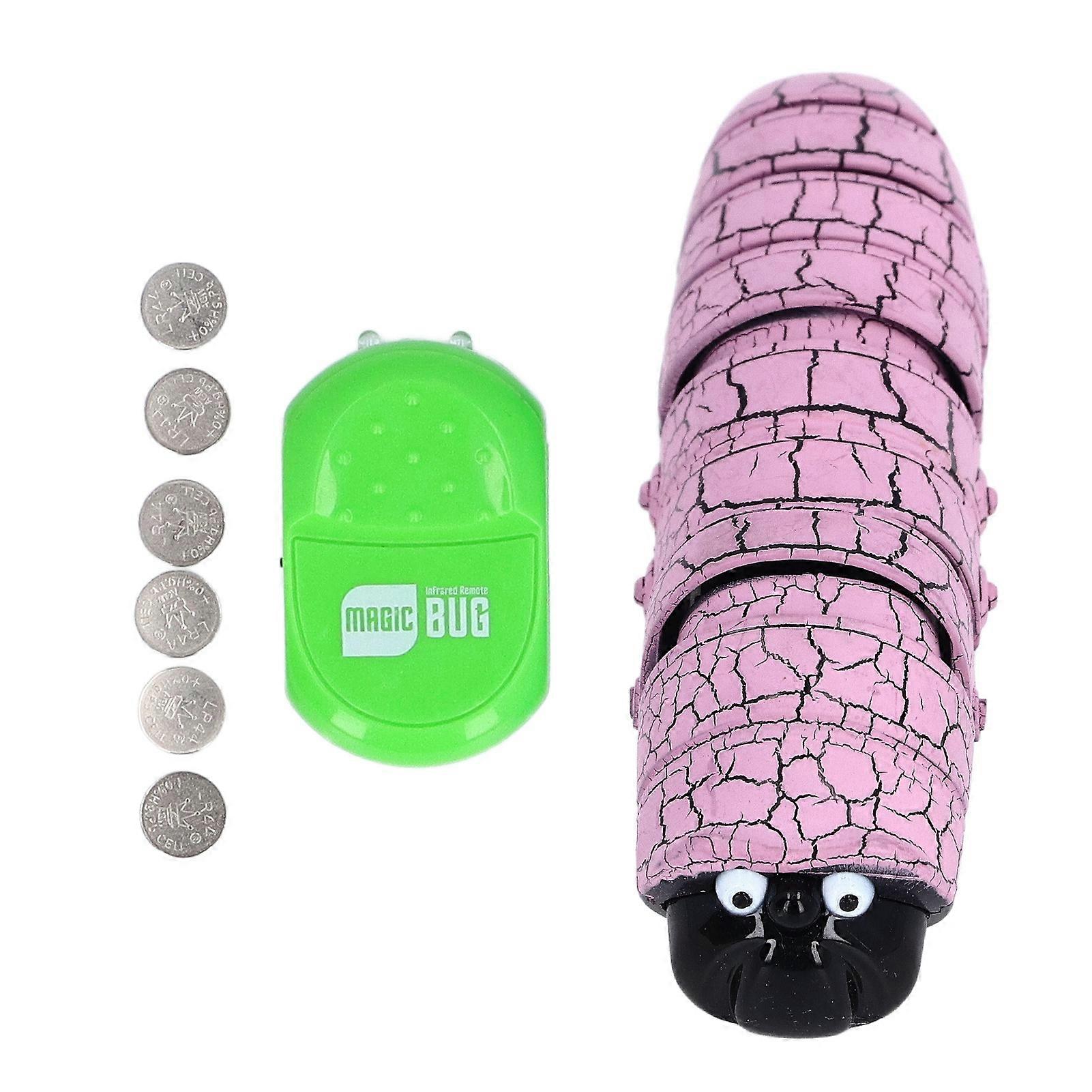 Remote Control Bug Toy Realistic Bug Moving Smart Sensing Simulation Electronic Bug Toy for Kids Adults Purple
