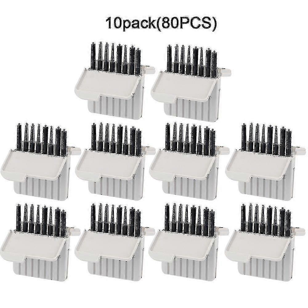 40pcsフォナック補聴器イヤーワックス保護フィルタークリーニングツールアクセサリ補聴器セルストップワ